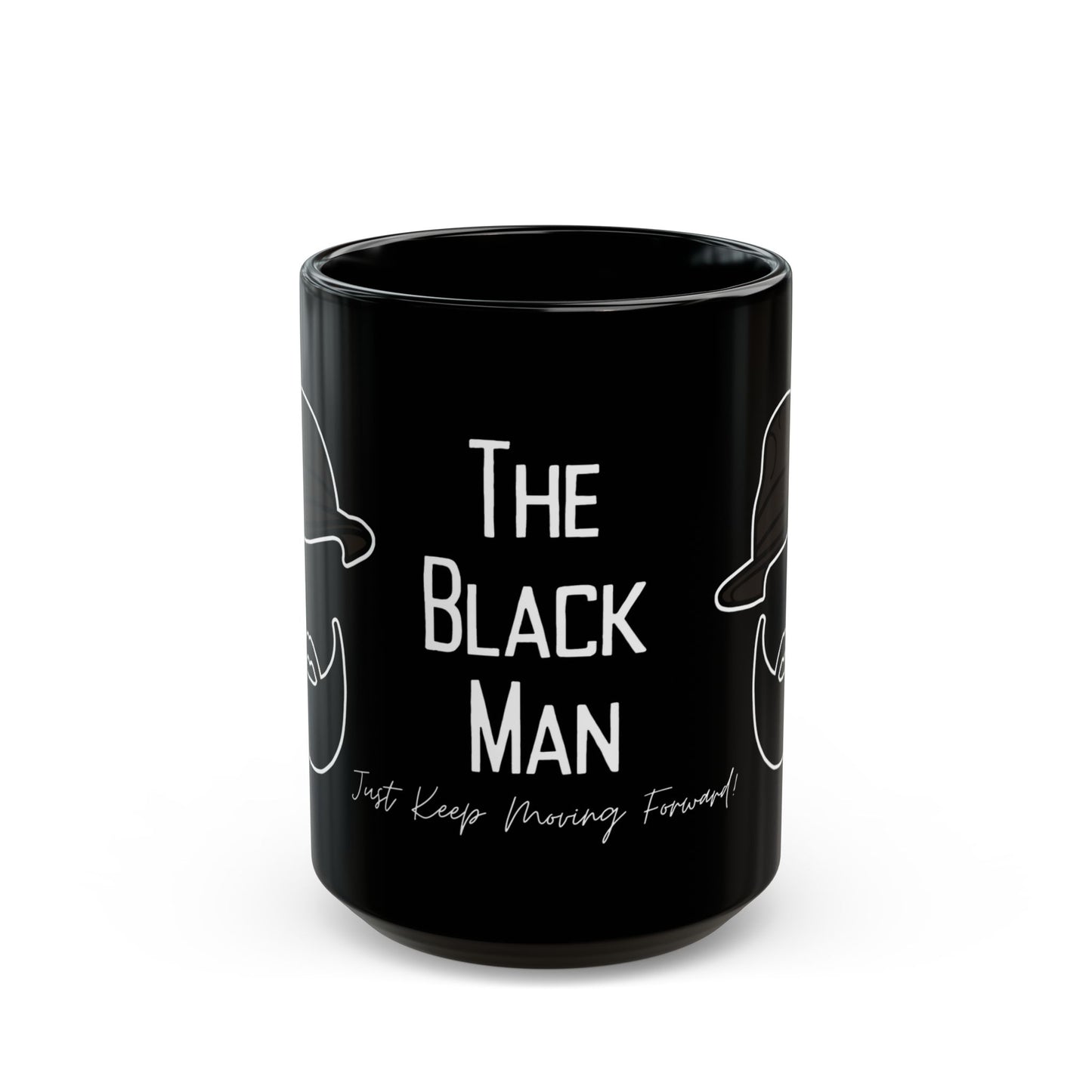 The Black Man Just Moving Forward Mug