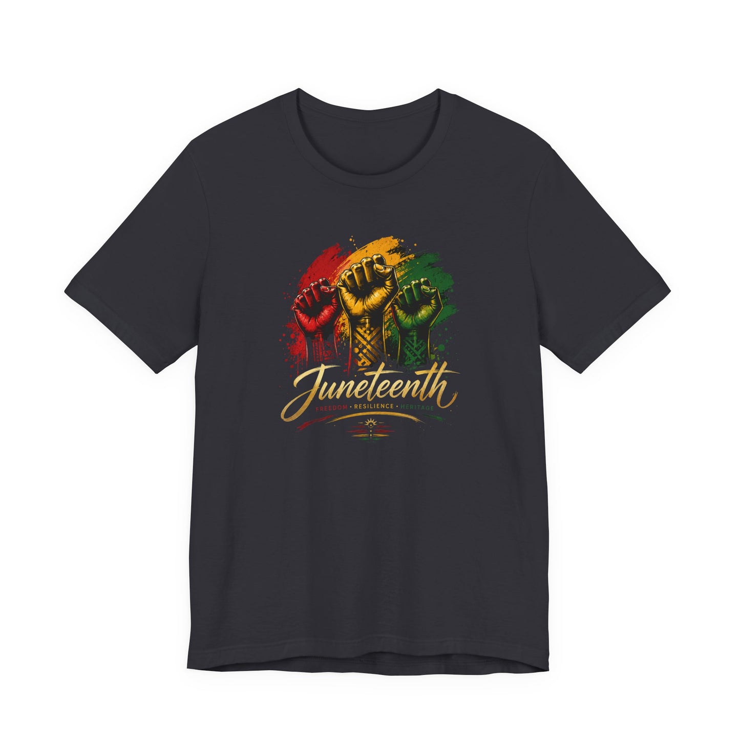 Juneteenth Fist Tee — Black Freedom Celebration T-Shirt