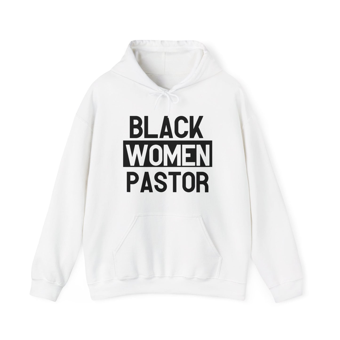 Black Women Pastor Hoodie Sweatshirt