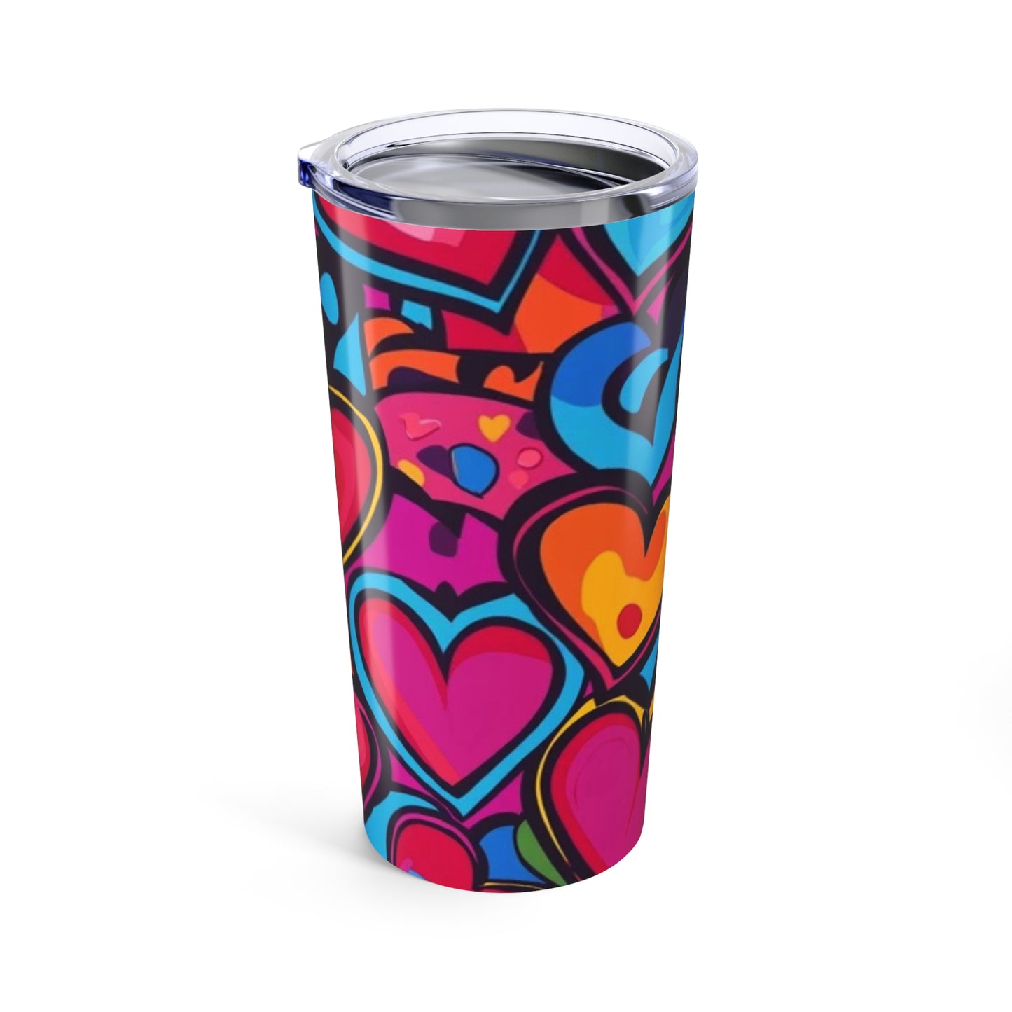 Bold Love Accent Tumbler | Couples Valentine's Gift