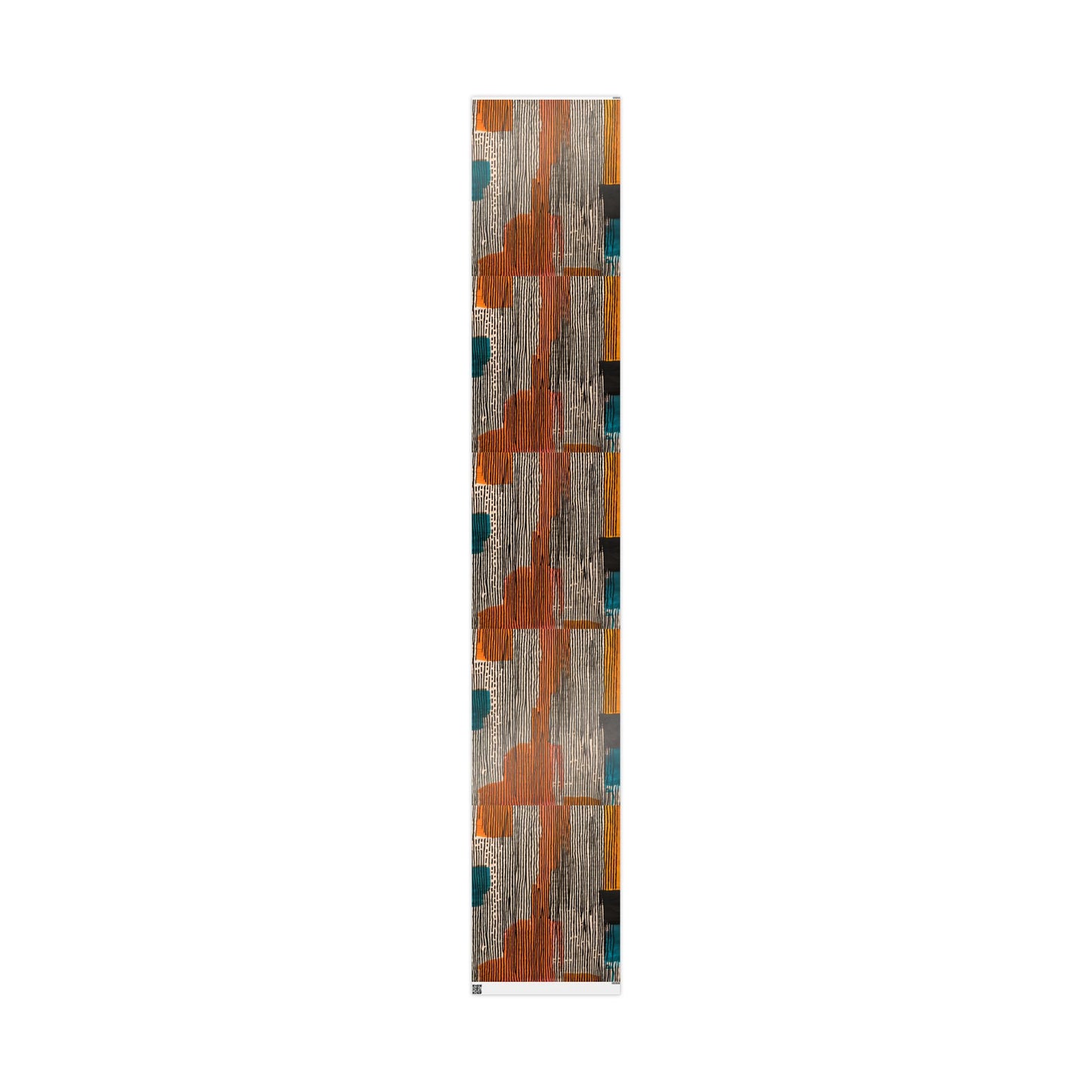 Multicolor Abstract Tribal Stripes Wrapping Paper