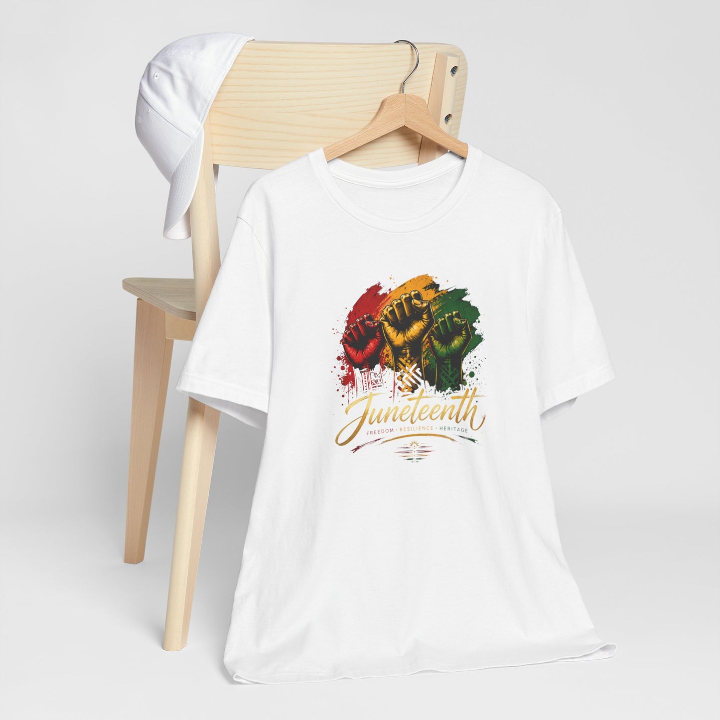 Juneteenth Fist Tee — Black Freedom Celebration T-Shirt