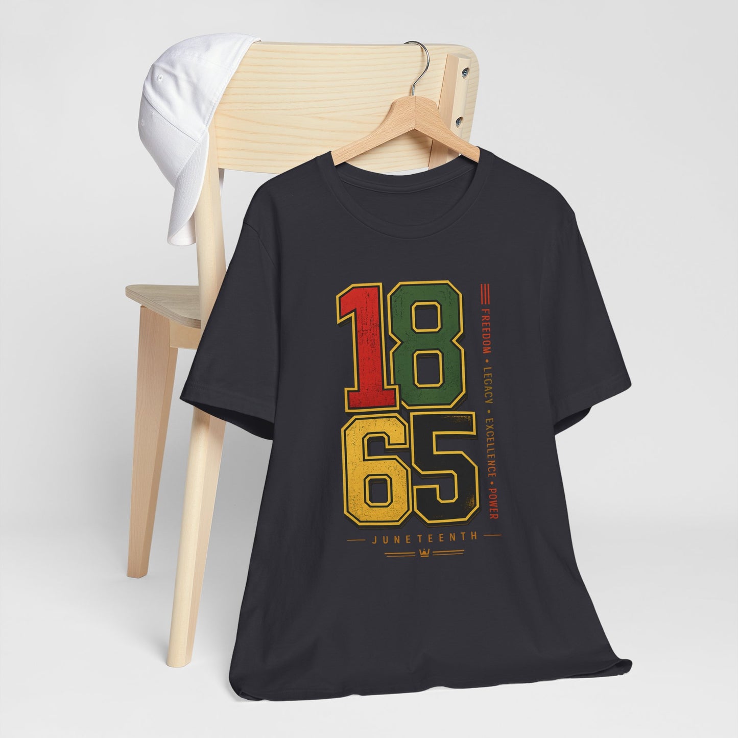 1865 Juneteenth Vintage Number T-Shirt