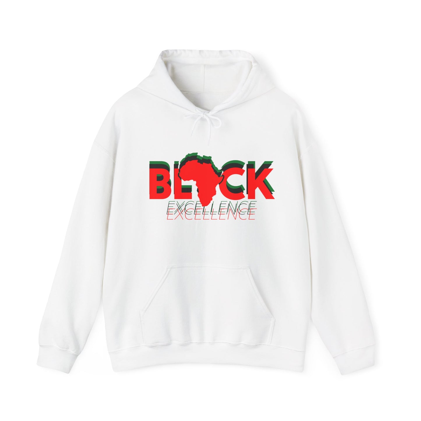 Black Excellence Afrocentric Hoodie - African Heritage Sweatshirt