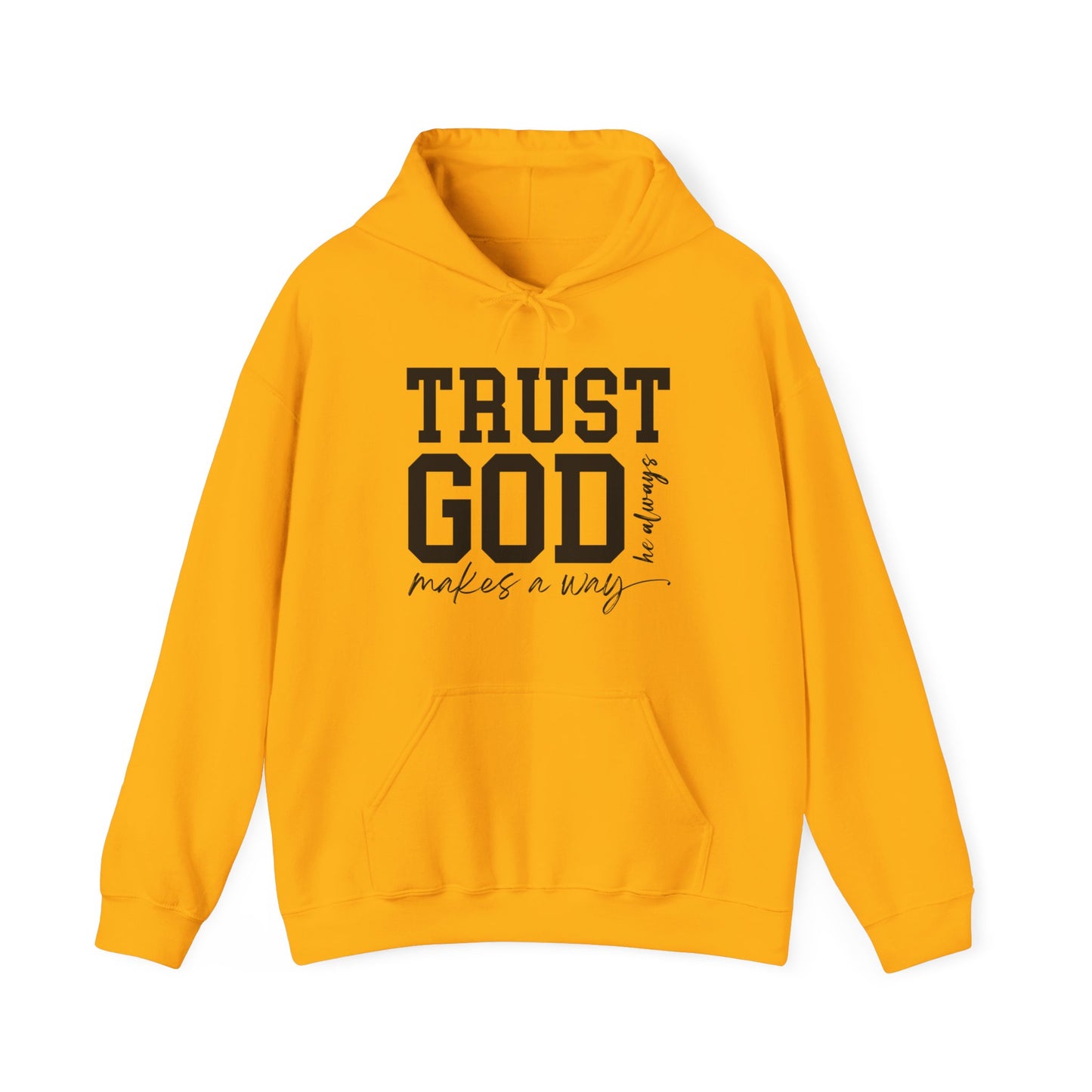 Trust God Faith Hoodie