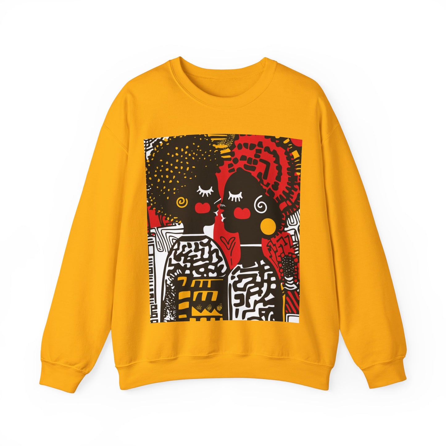 Afro Love Harmony Crewneck Sweatshirt