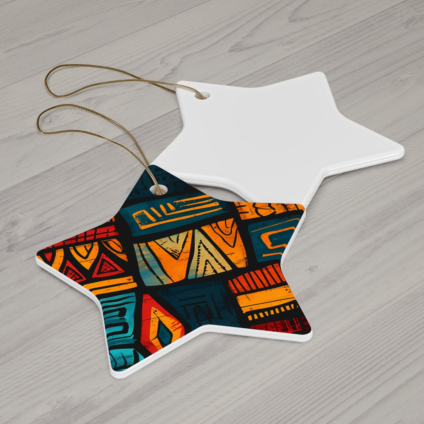 African Tribal Art Ornament | 4 Shapes