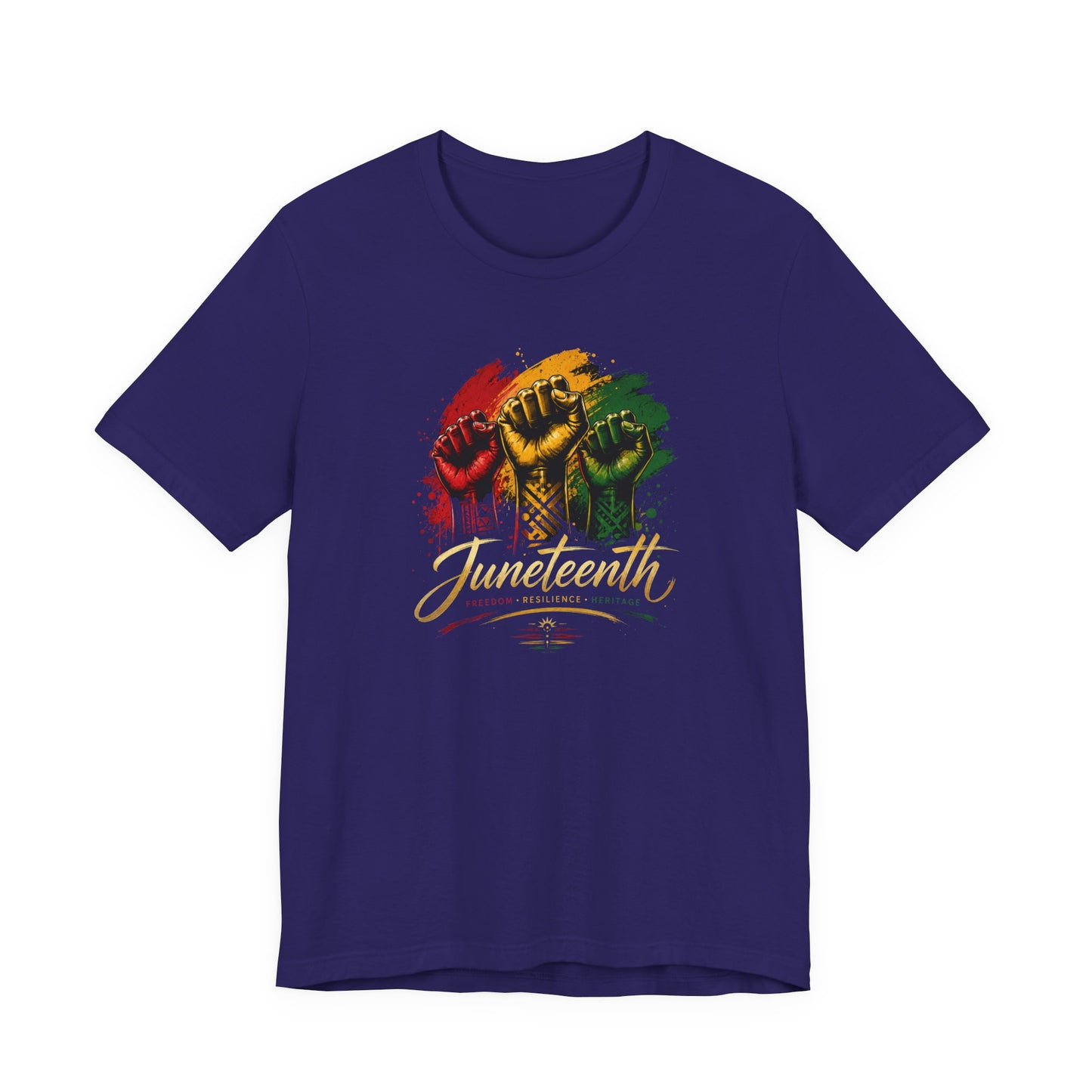 Juneteenth Fist Tee — Black Freedom Celebration T-Shirt