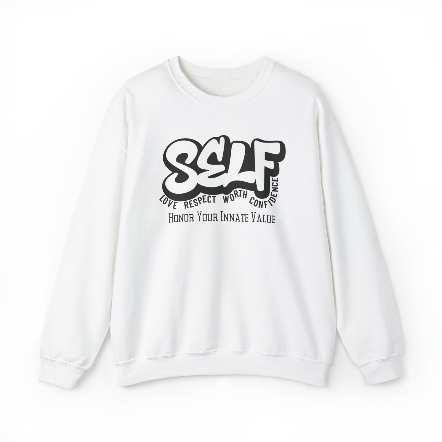 Empower Self Crewneck Sweatshirt - Positive Affirmation Apparel