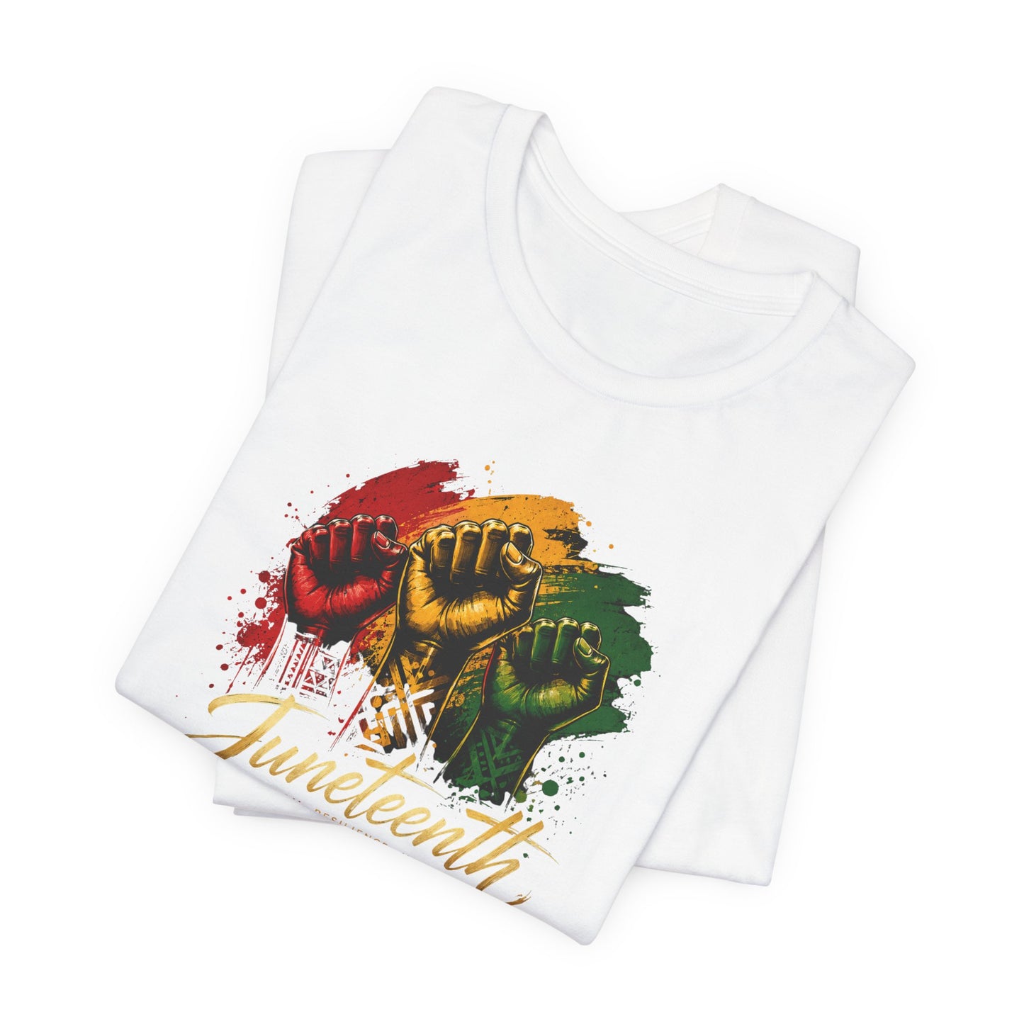 Juneteenth Fist Tee — Black Freedom Celebration T-Shirt
