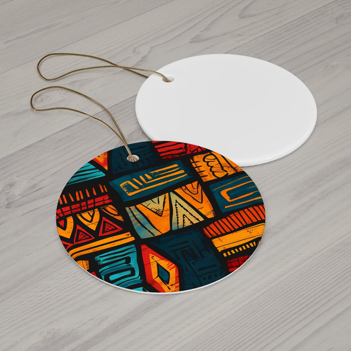 African Tribal Art Ornament | 4 Shapes