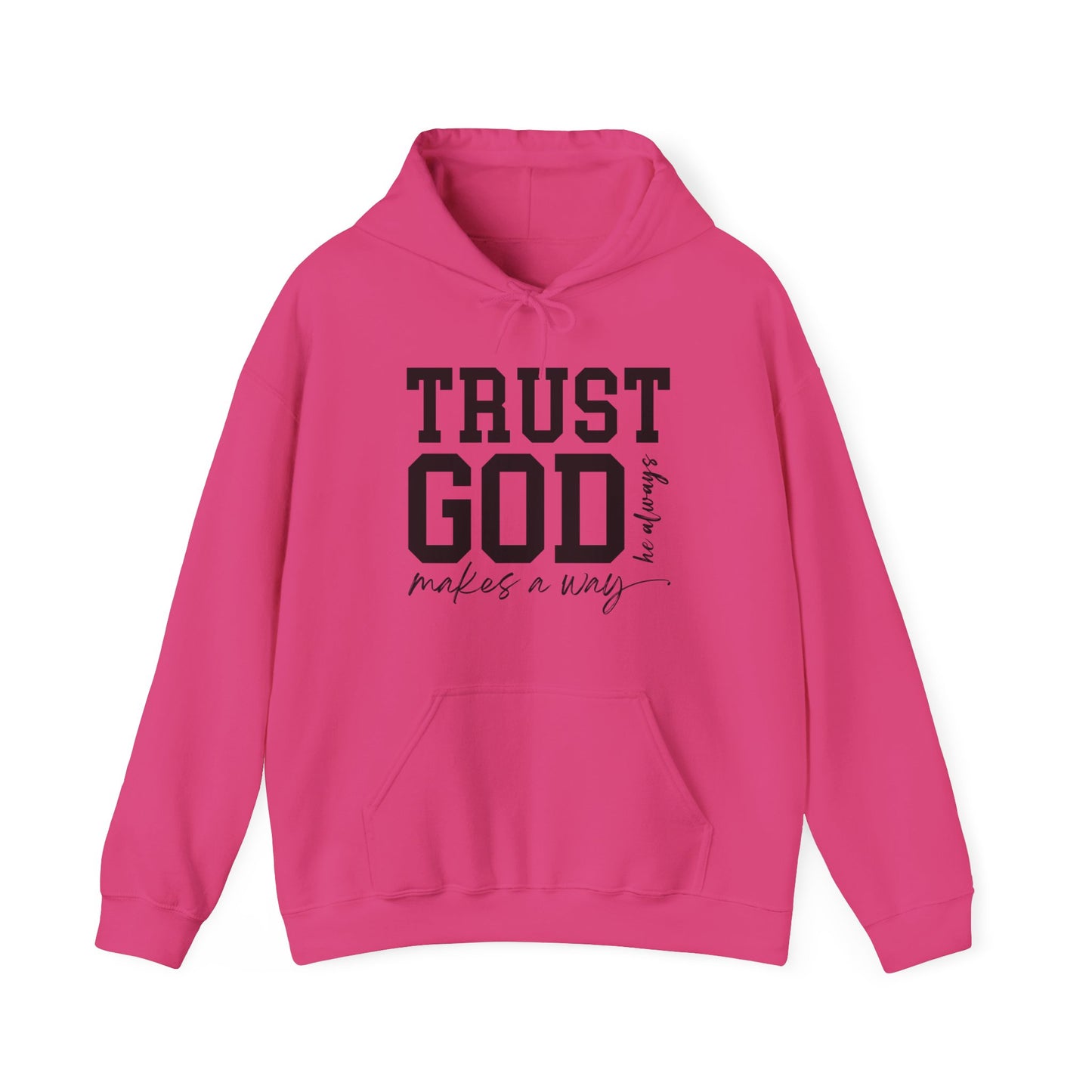 Trust God Faith Hoodie