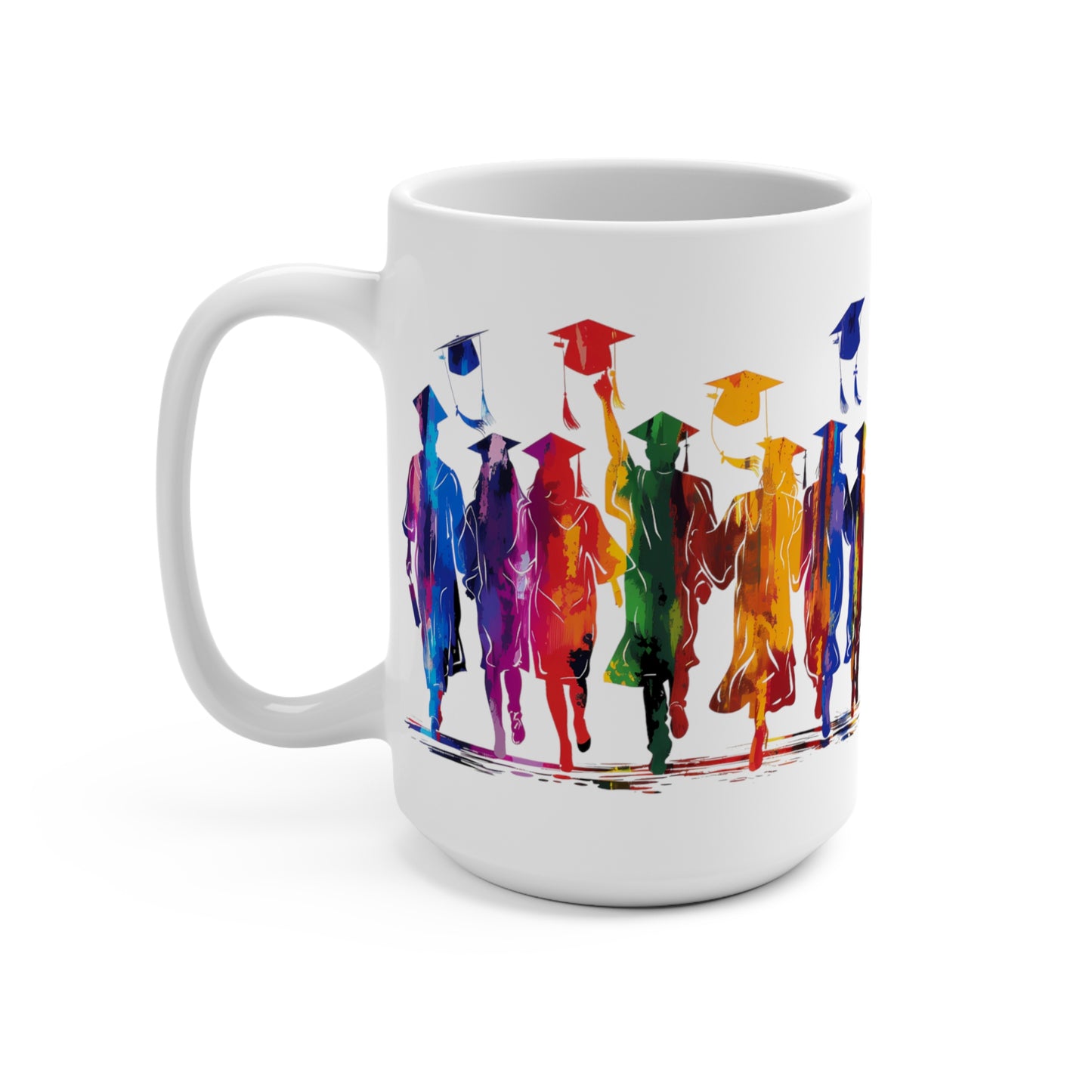 Colorful Triumphs Graduation Mug