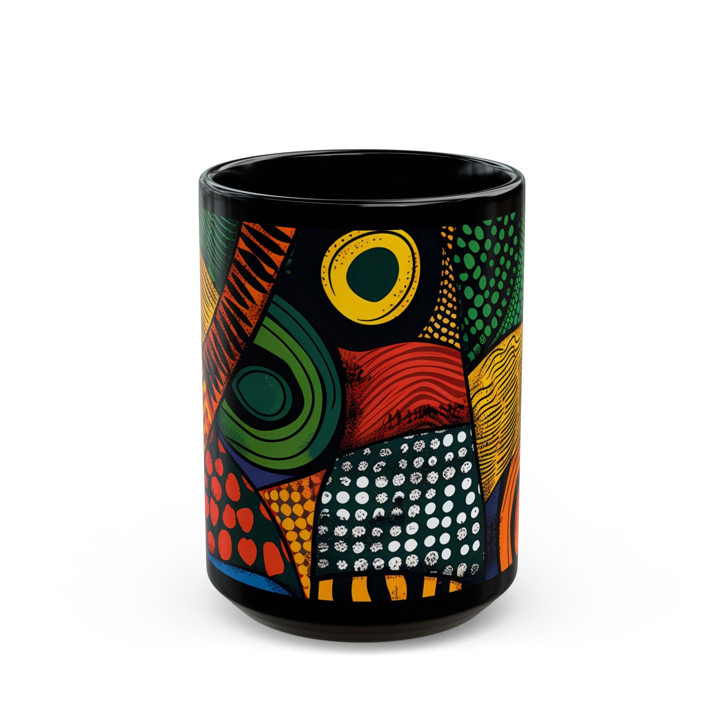 Vibrant African Print Mug