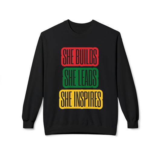 She Affirmation Crewneck Sweatshirt