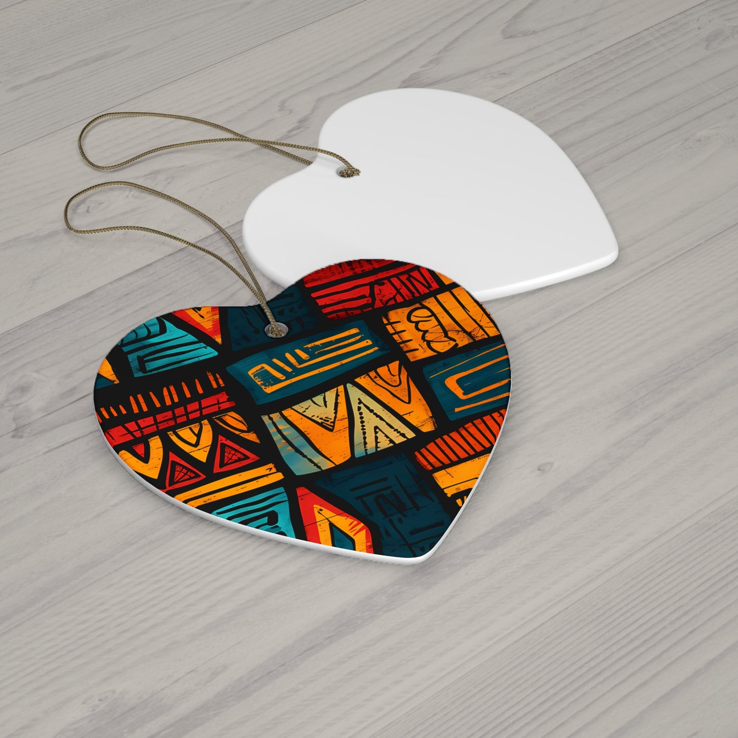 African Tribal Art Ornament | 4 Shapes