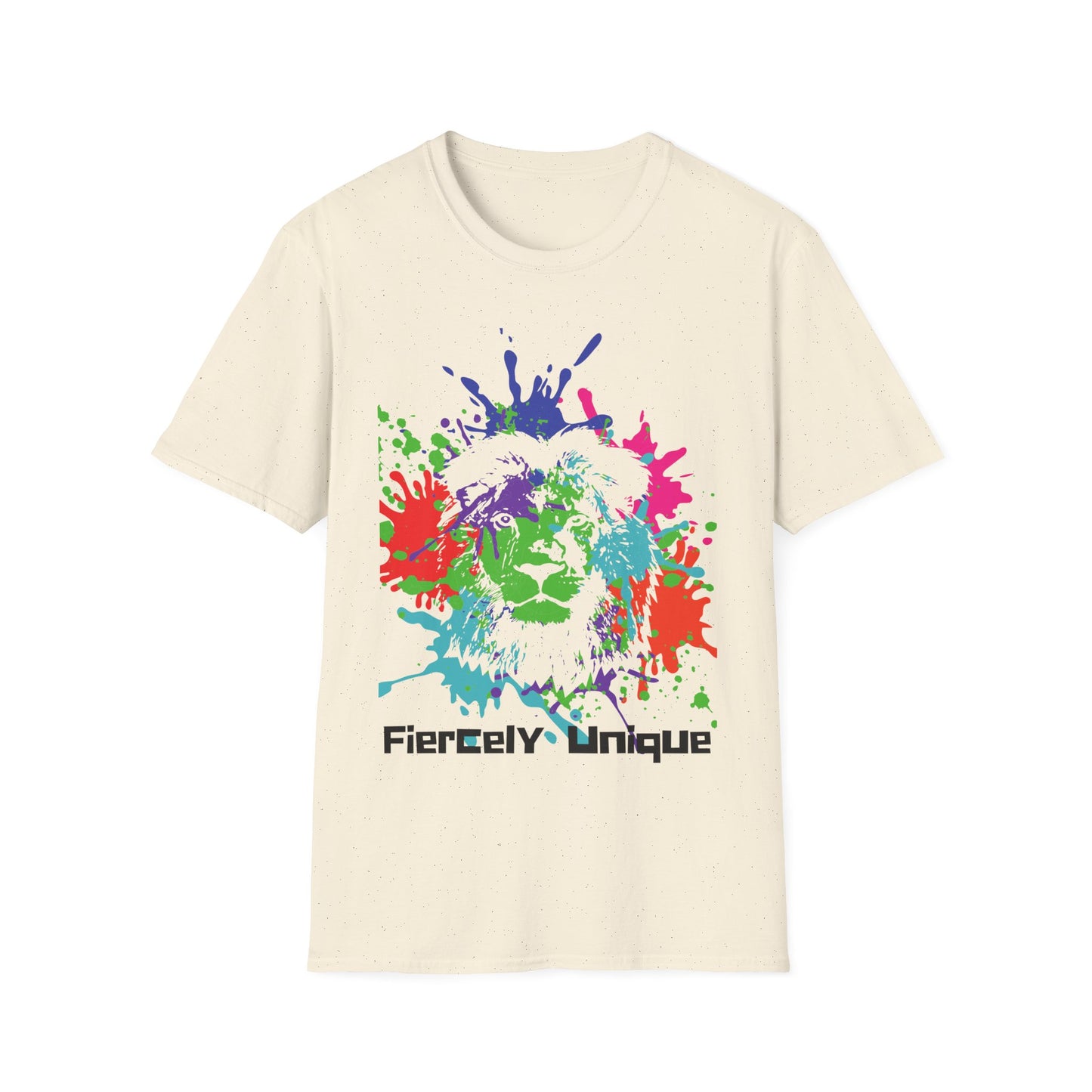 Fiercely Unique Lion T-Shirt - Christian Empowerment