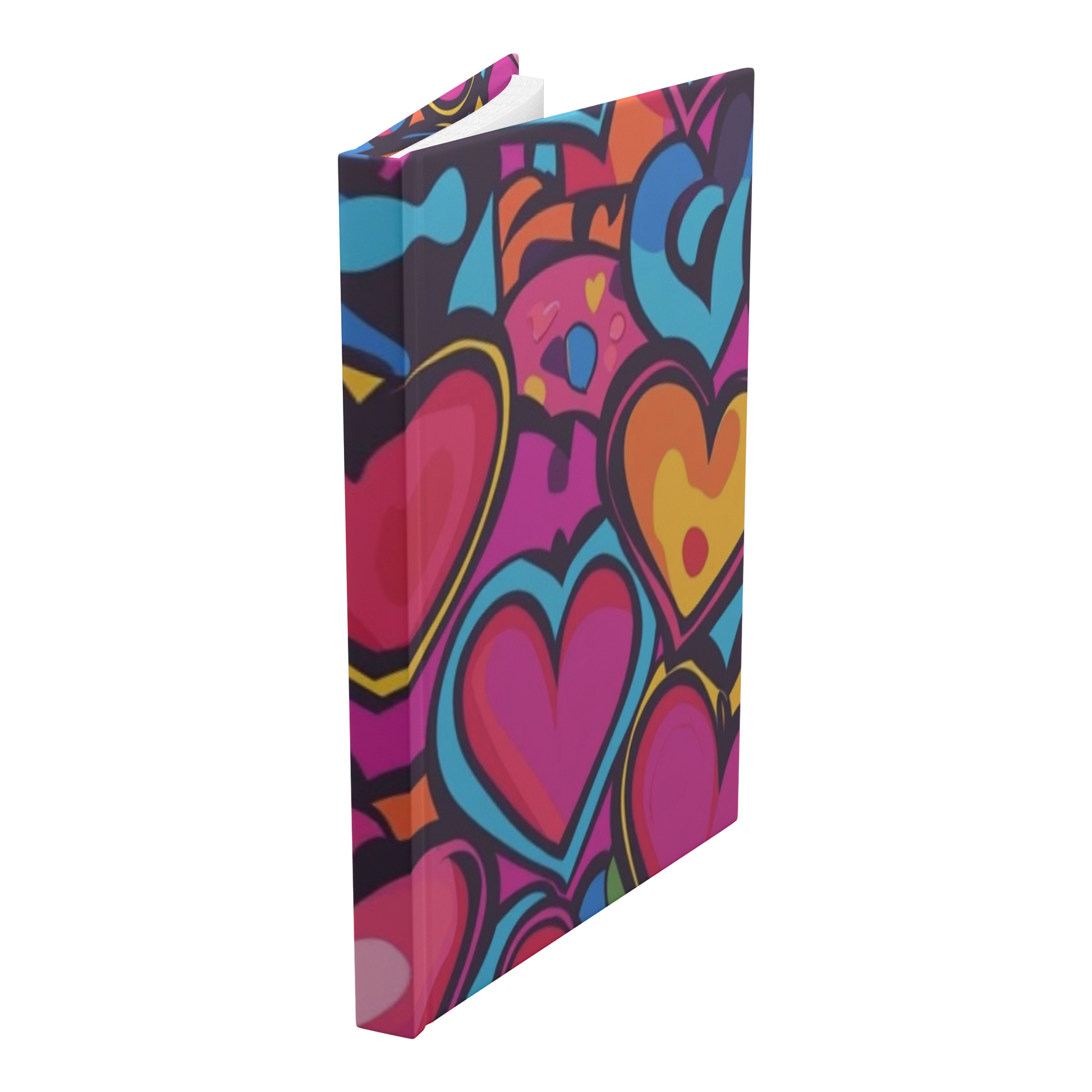 Bold_Love_Accent_Hardcover_Journal_Standing_Angle_Mockup.png