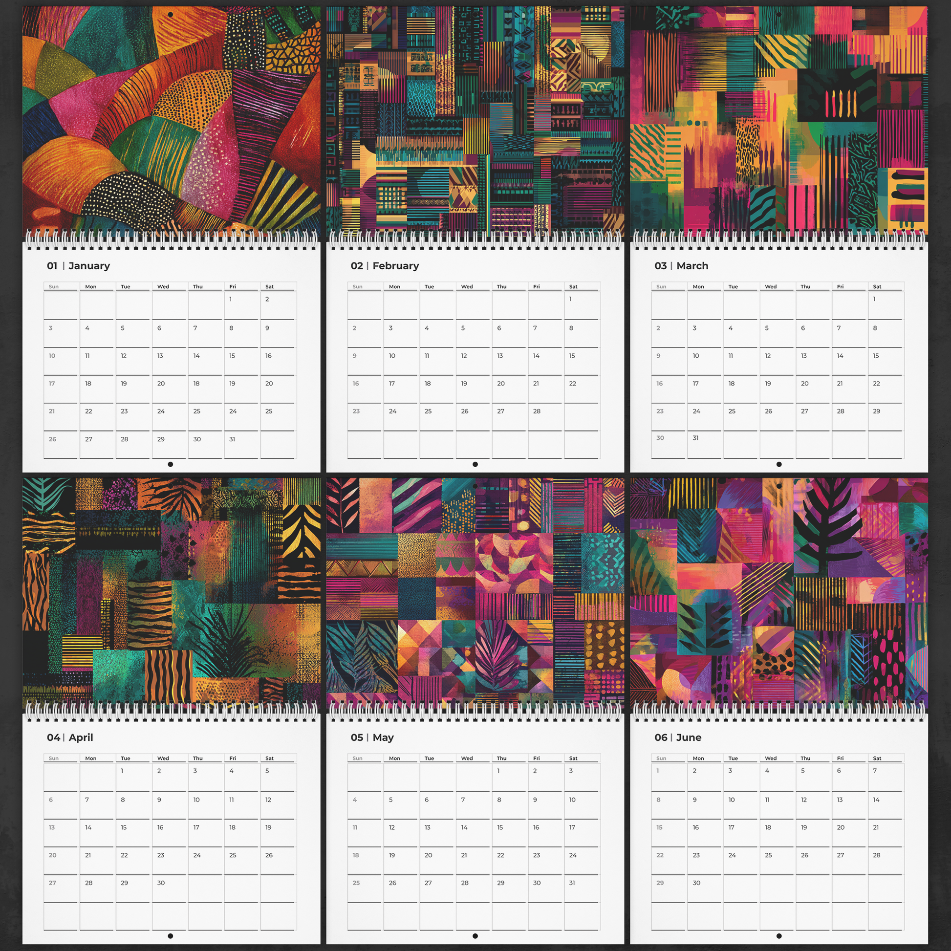 Color_Rhythms_2026_Afrocentric_Abstract_Pages_1-6_-_Small_Mockup.png