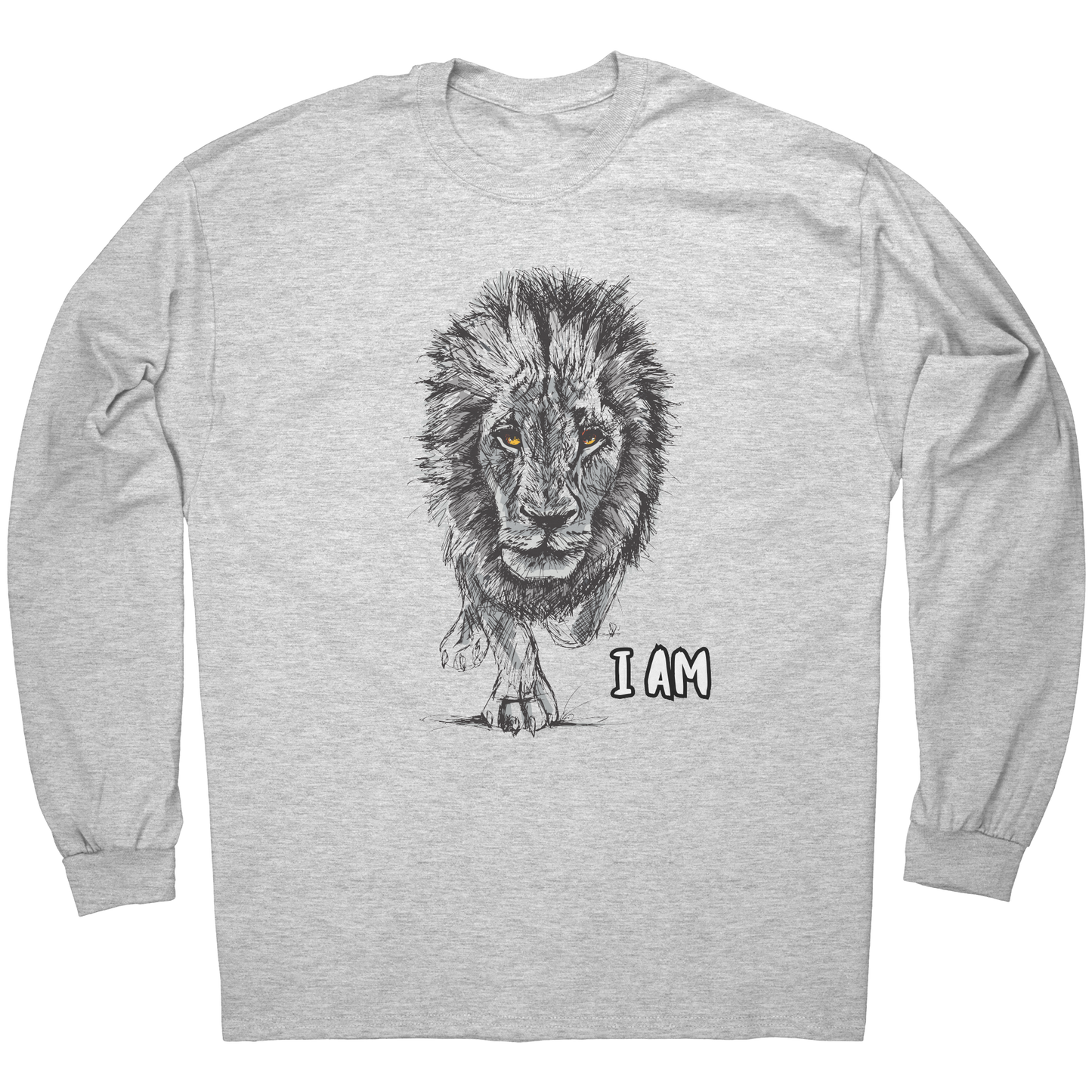 I_AM_Lion_Long_Sleeve_T-Shirt__Bold_Sta_Gildan_Long_Sleeve_Front_Mockup.png_15496591