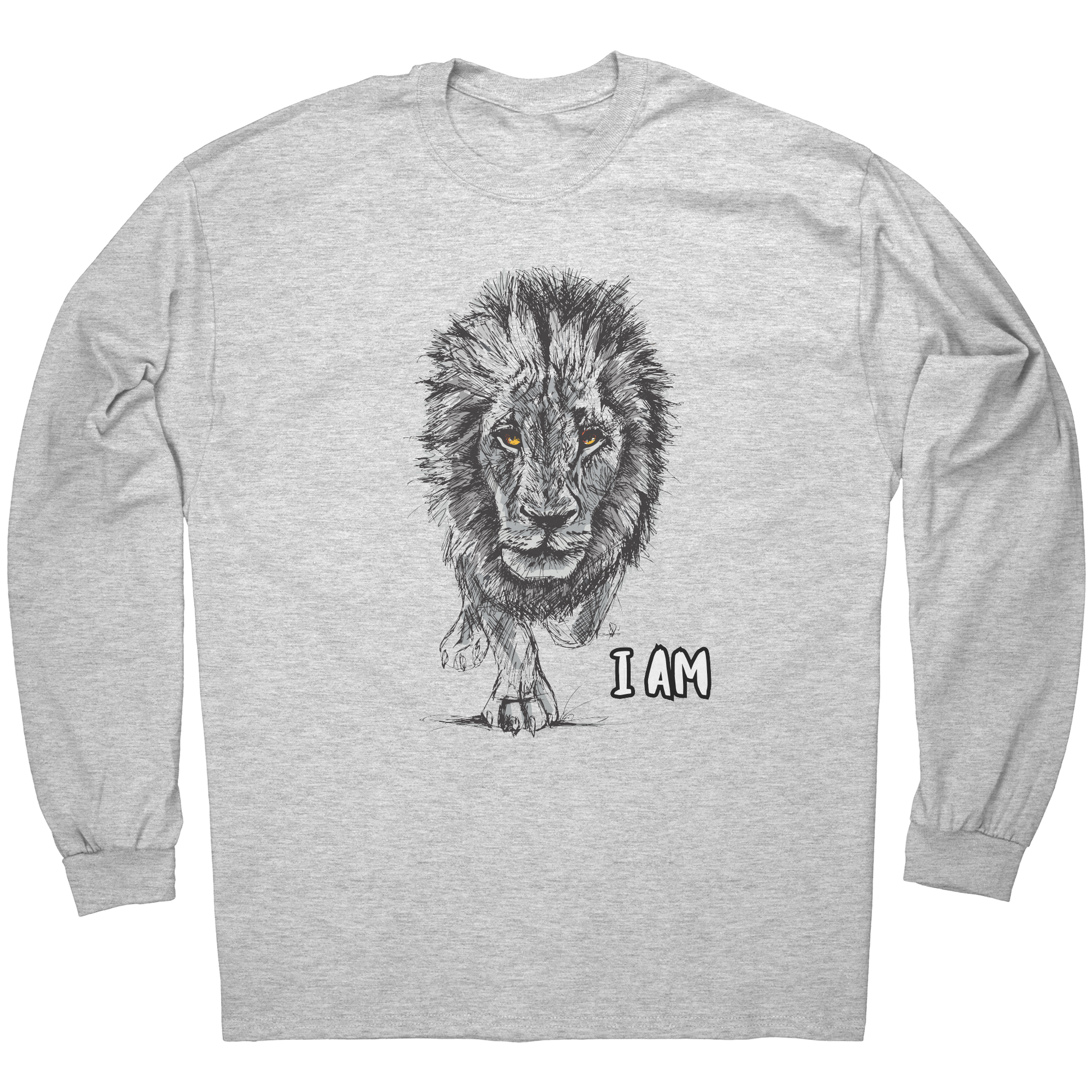 I_AM_Lion_Long_Sleeve_T-Shirt__Bold_Sta_Gildan_Long_Sleeve_Front_Mockup.png_15496591