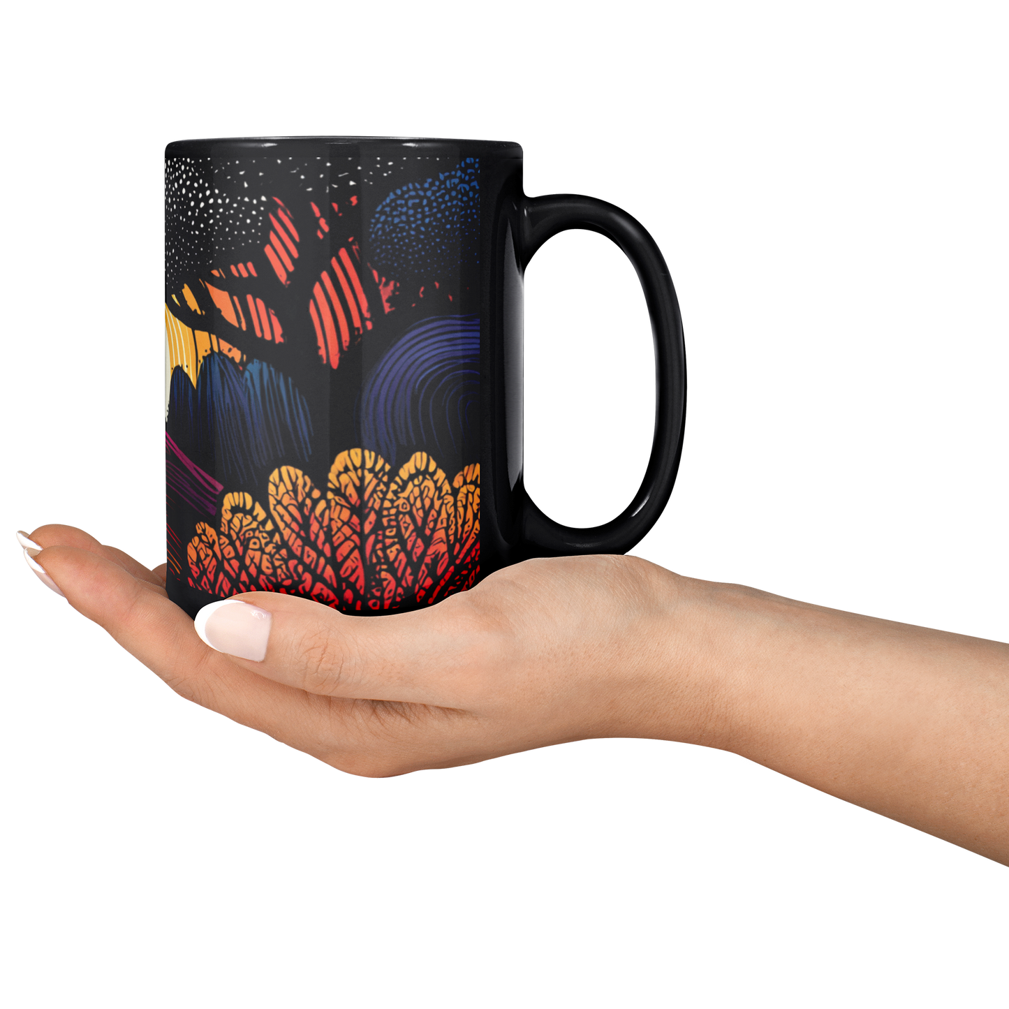 Radiant_Afro_Sunset_Abstract_Art_Mug_-_A_Lifestyle_RH_Serving_Mockup.png