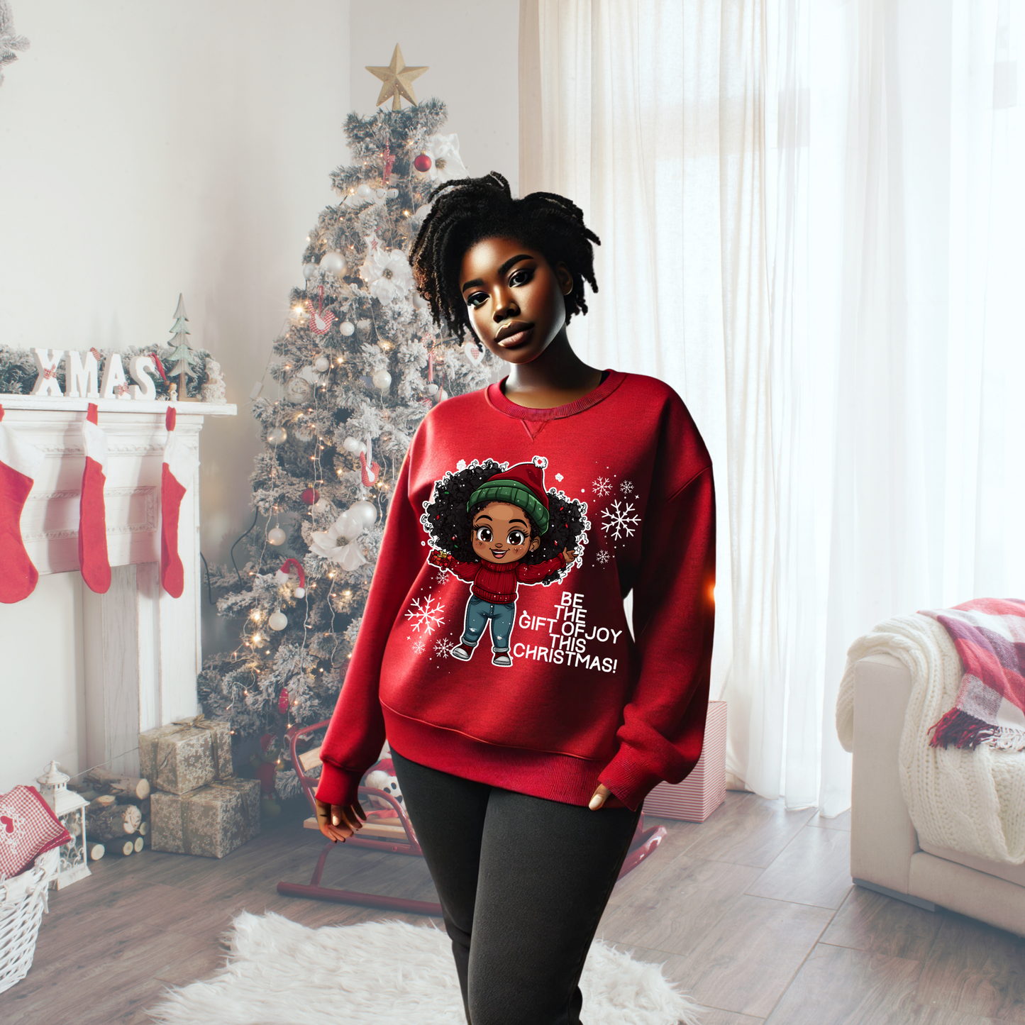 Christmas Empowerment Quote Sweatshirt