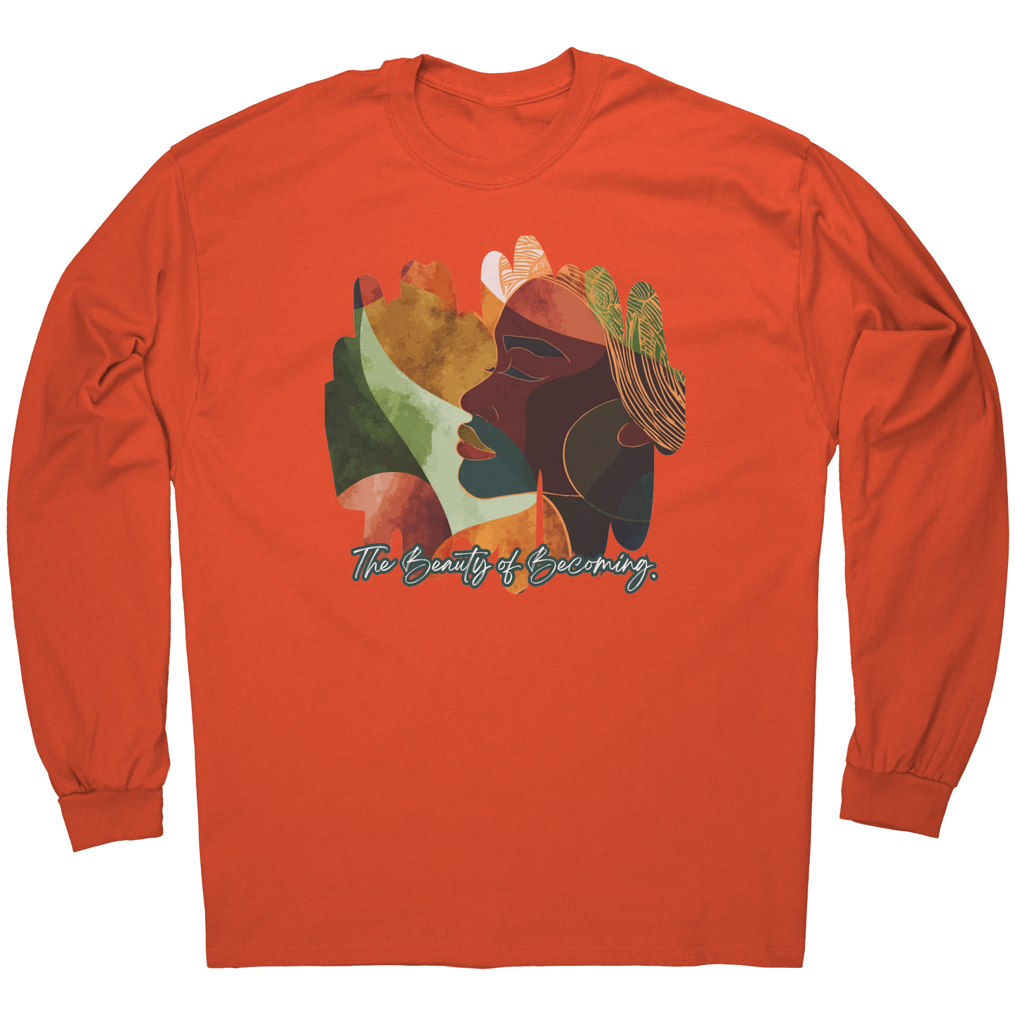 The_Beauty_of_Becoming_Long_Sleeve_Tee_Orange_Mockup.png