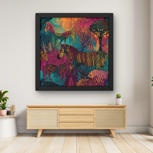 Stripes of the Savannah Wall Art