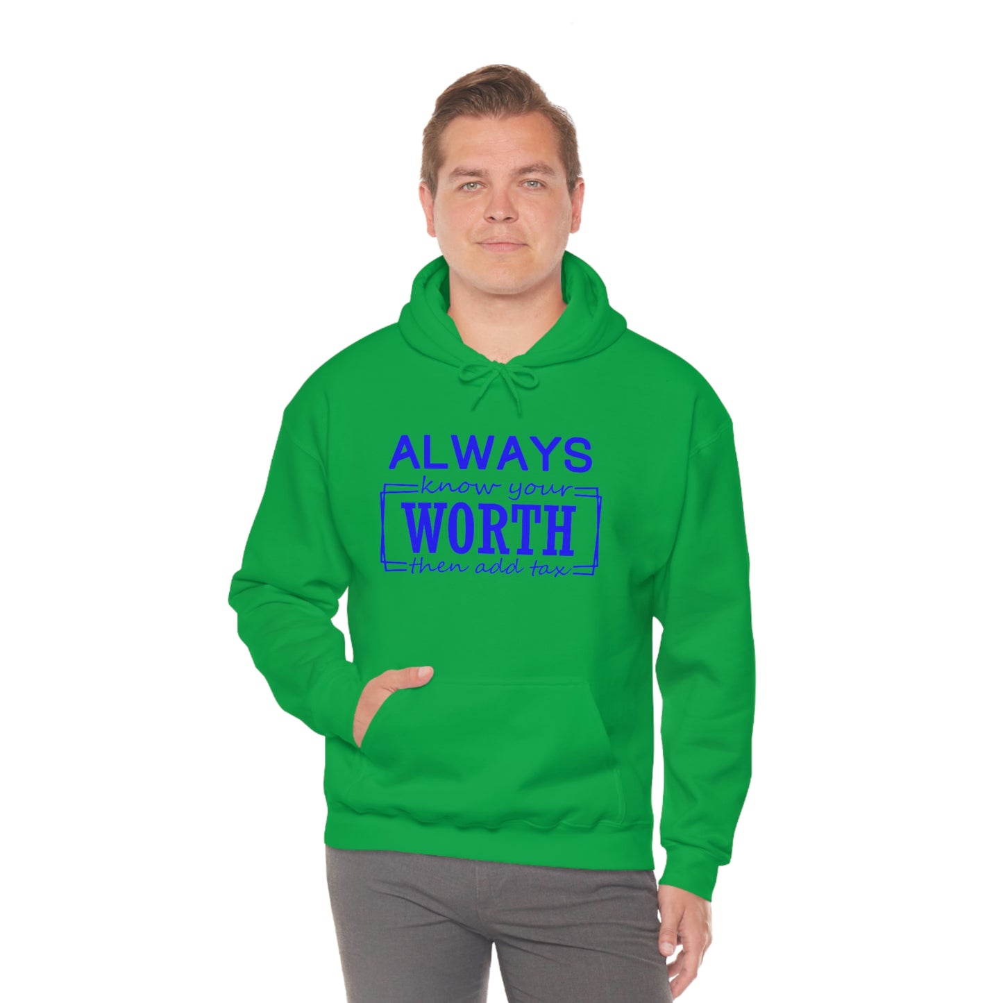 Always Know Your Worth Hoodie - CWSDezign