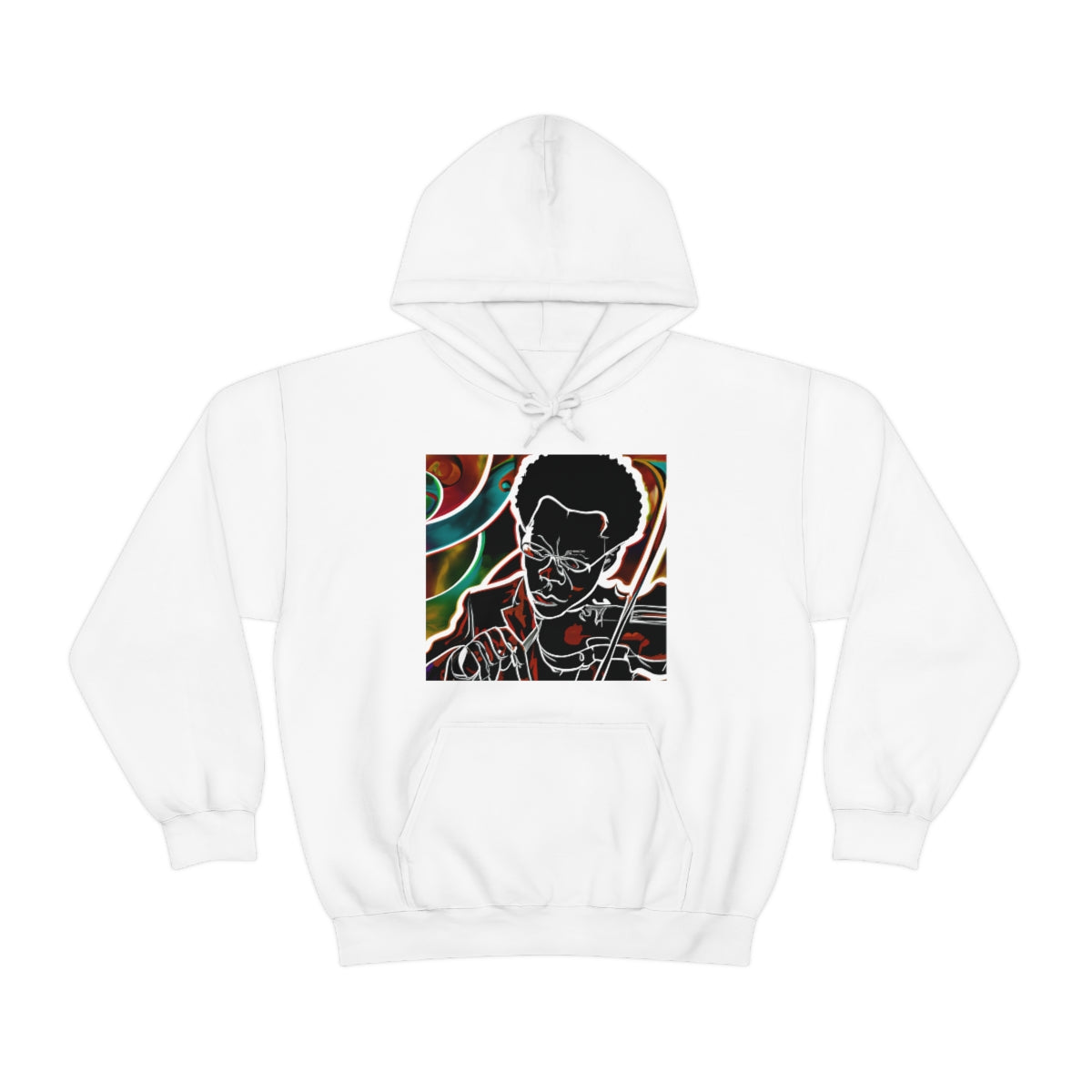 Black Violin Vibe Hoodie - CWSDezign