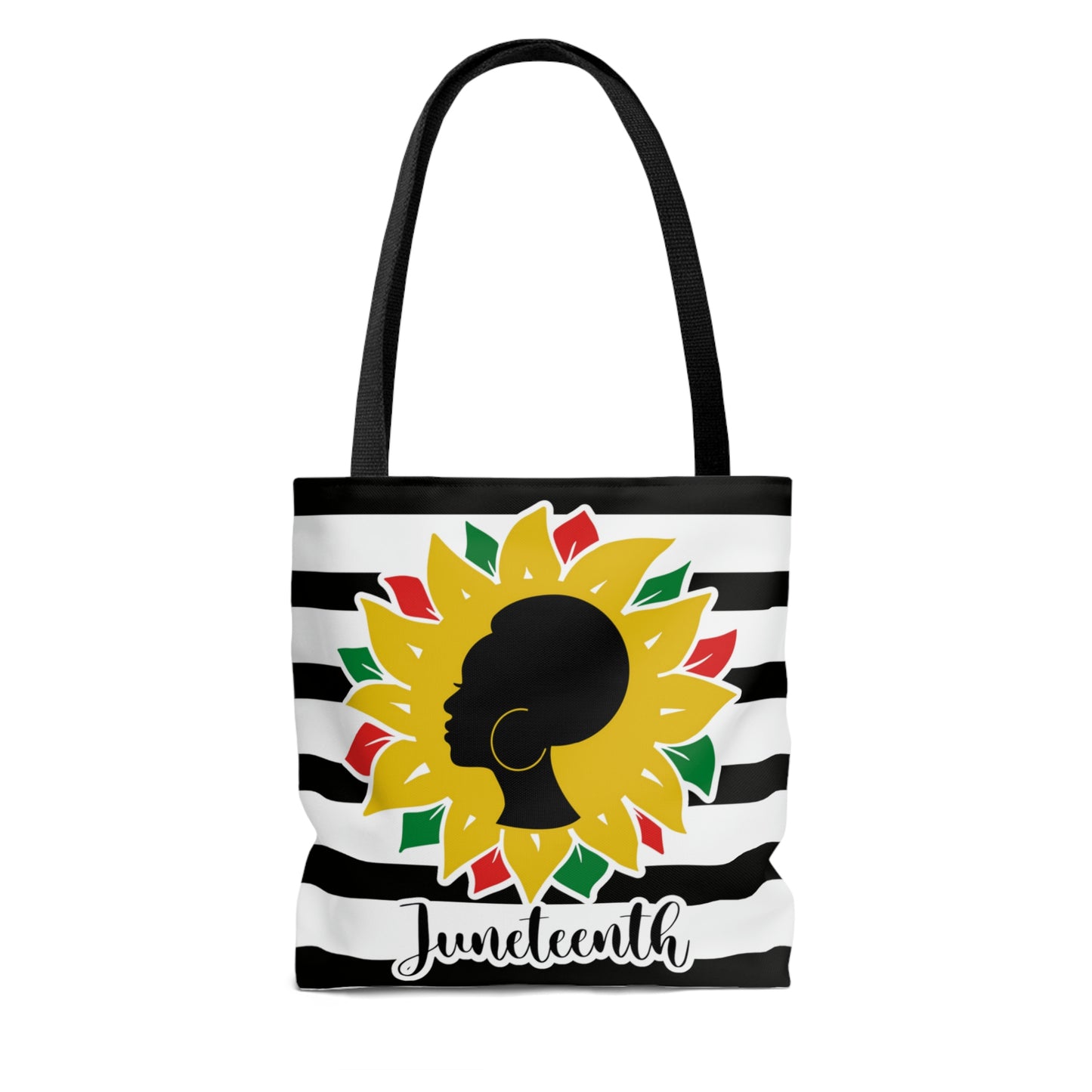 Juneteenth Afro Women Tote Bag