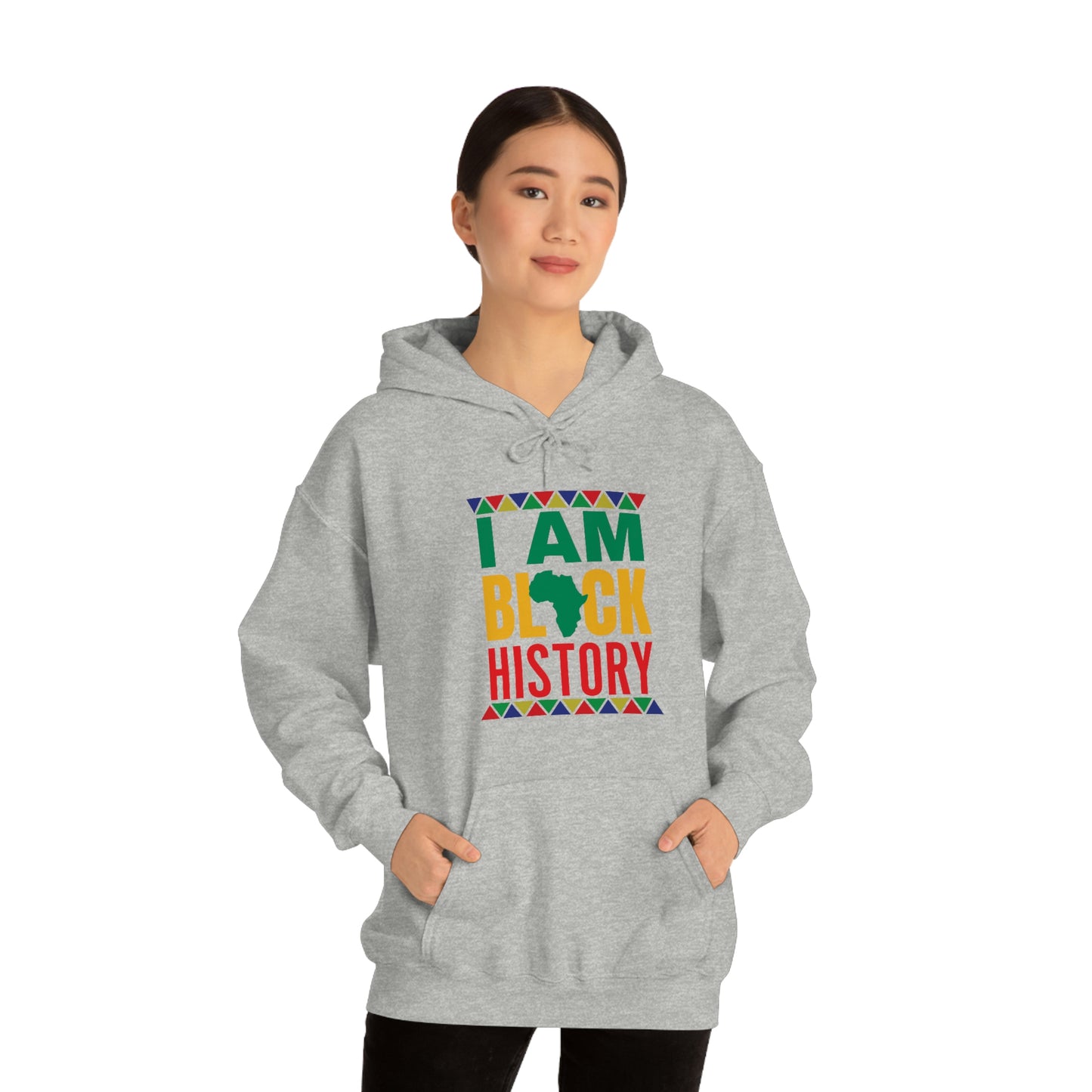 Black History - I AM Hoodie - CWSDezign