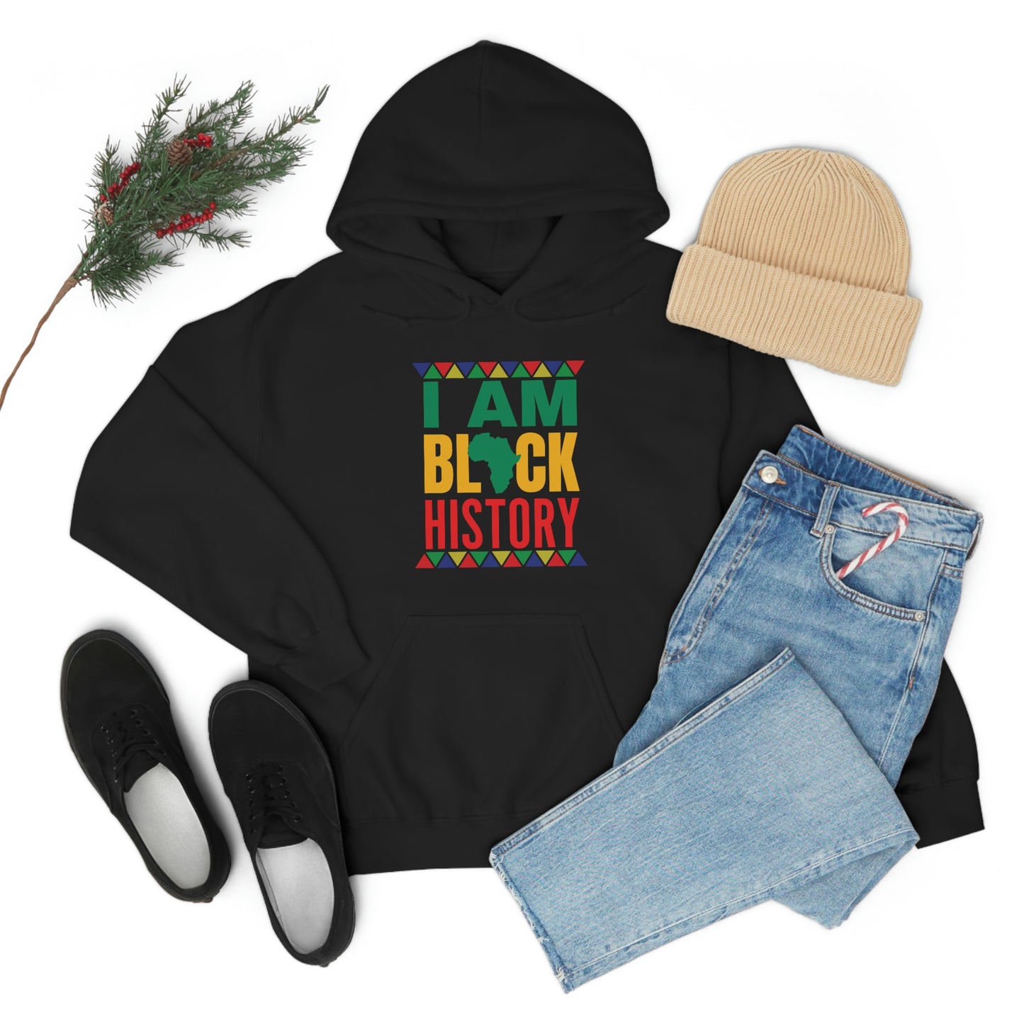 Black History - I AM Hoodie - CWSDezign