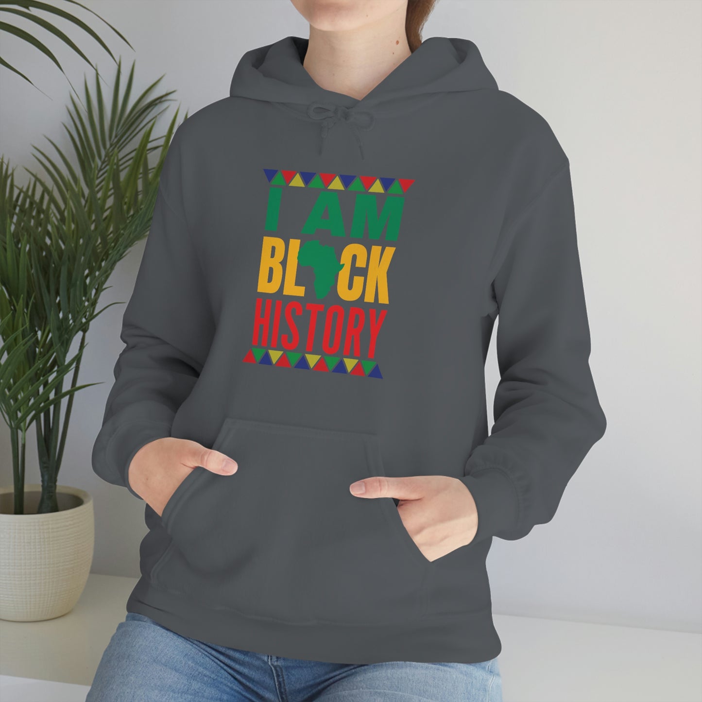 Black History - I AM Hoodie - CWSDezign