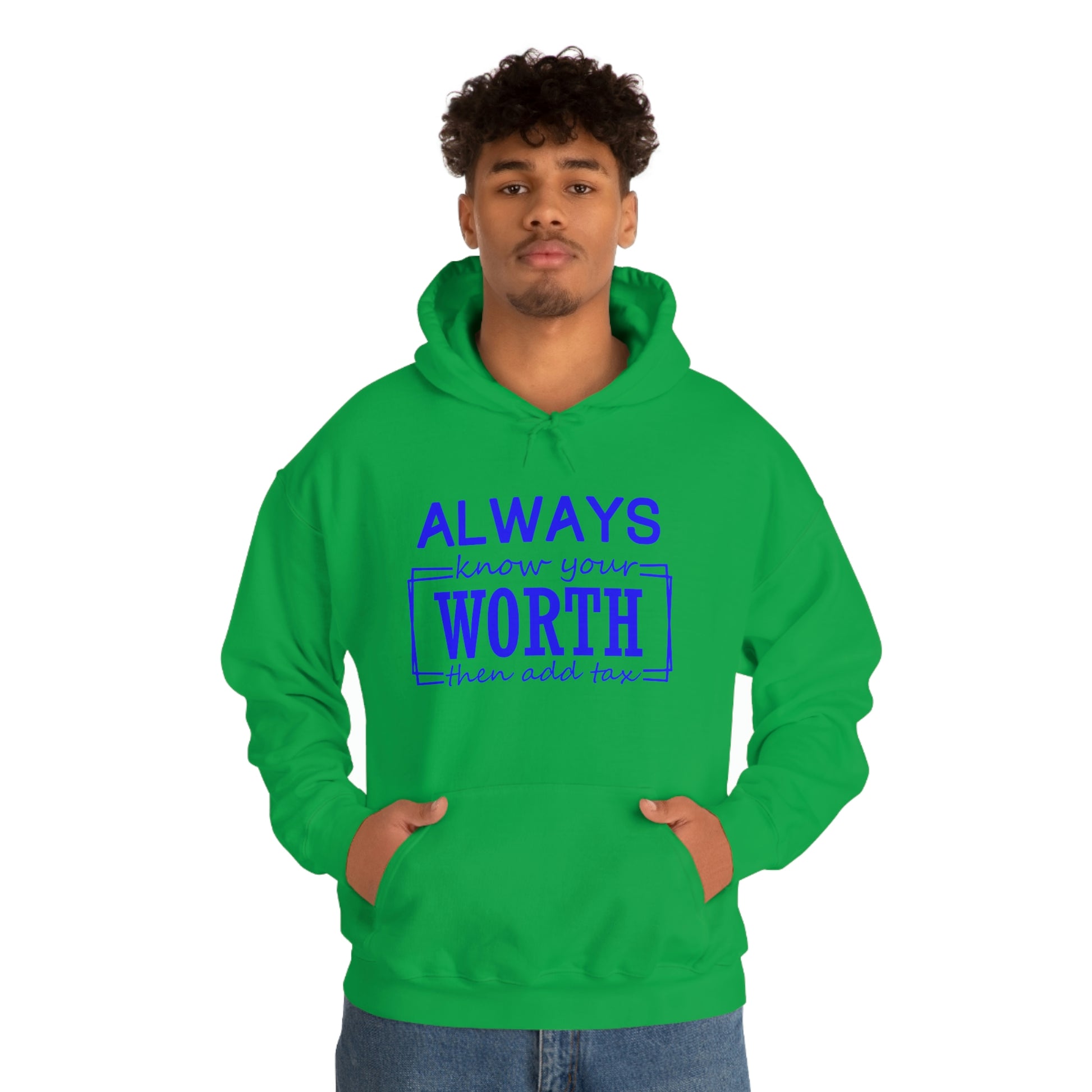 Always Know Your Worth Hoodie - CWSDezign