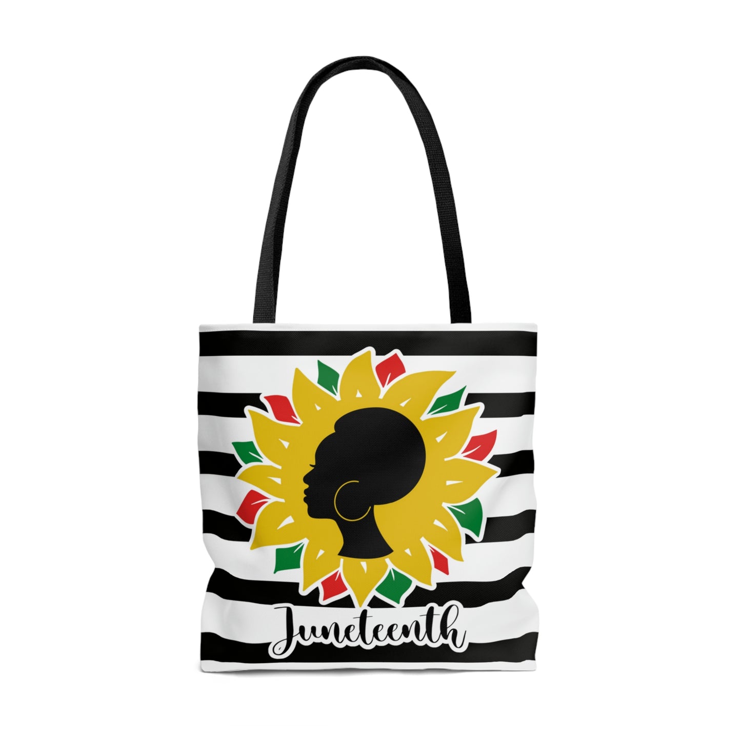 Juneteenth Afro Women Tote Bag