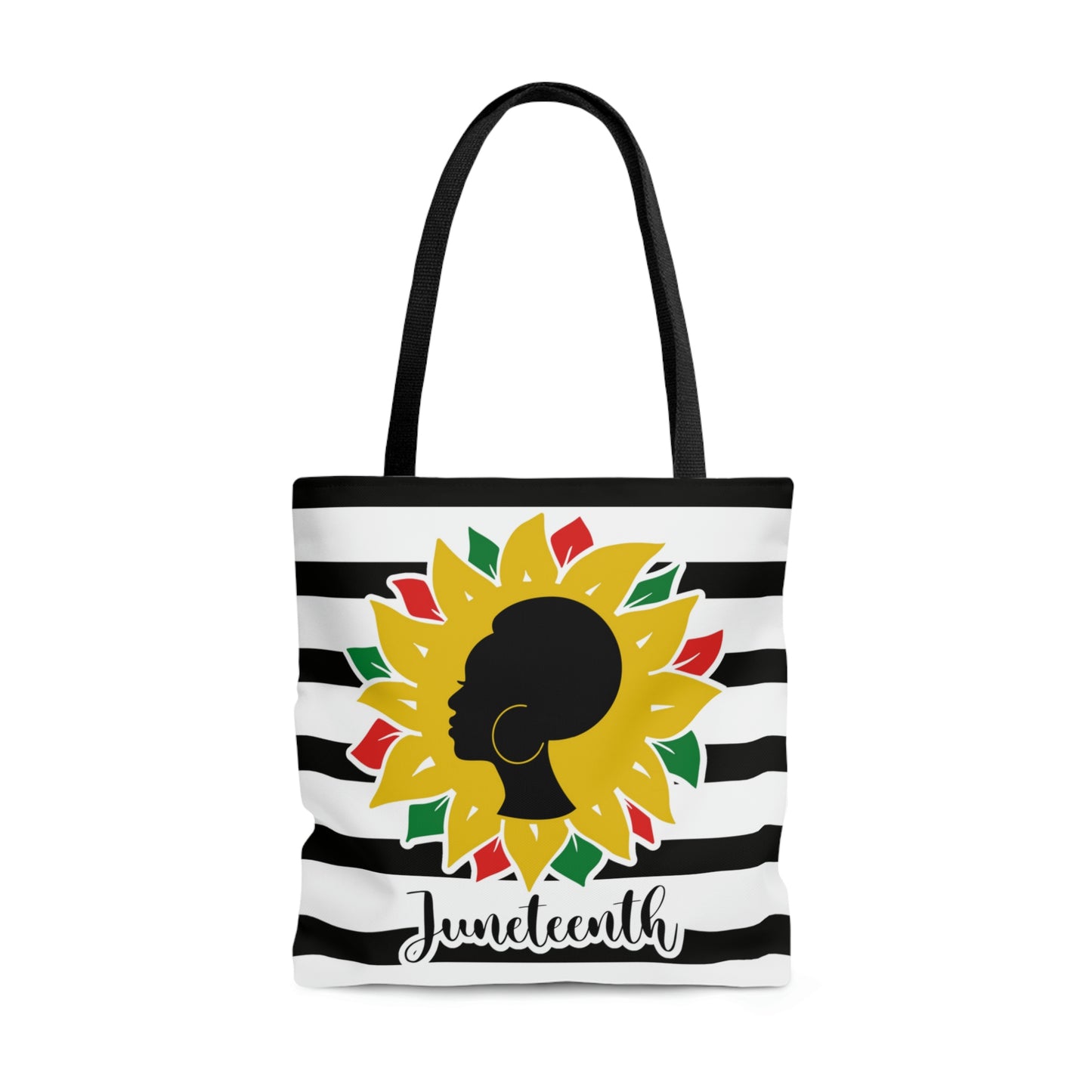 Juneteenth Afro Women Tote Bag