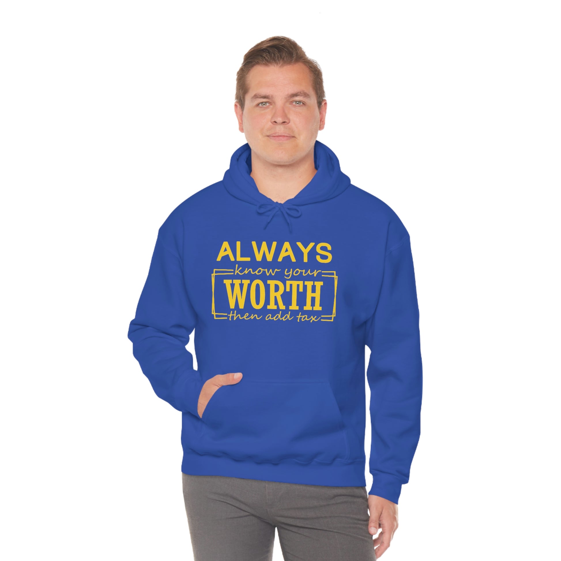 Always Know Your Worth Hoodie - CWSDezign