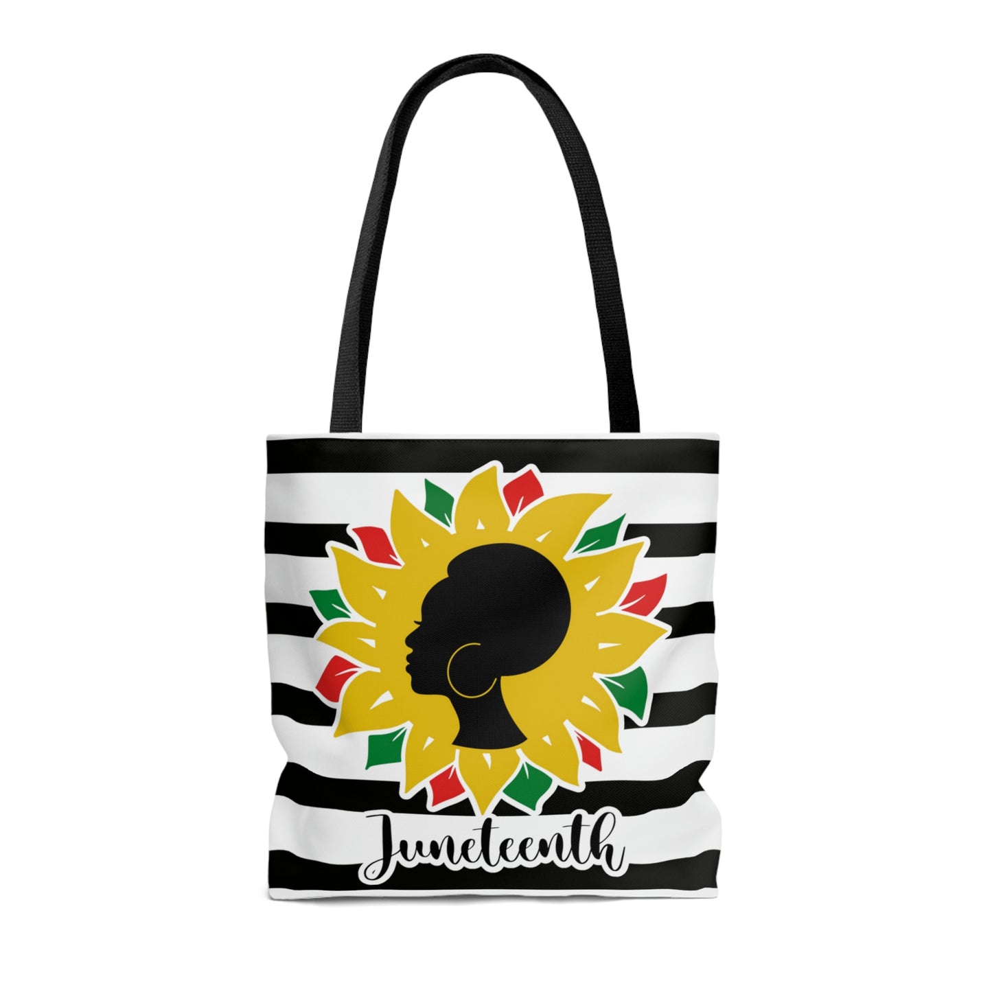 Juneteenth Afro Women Tote Bag