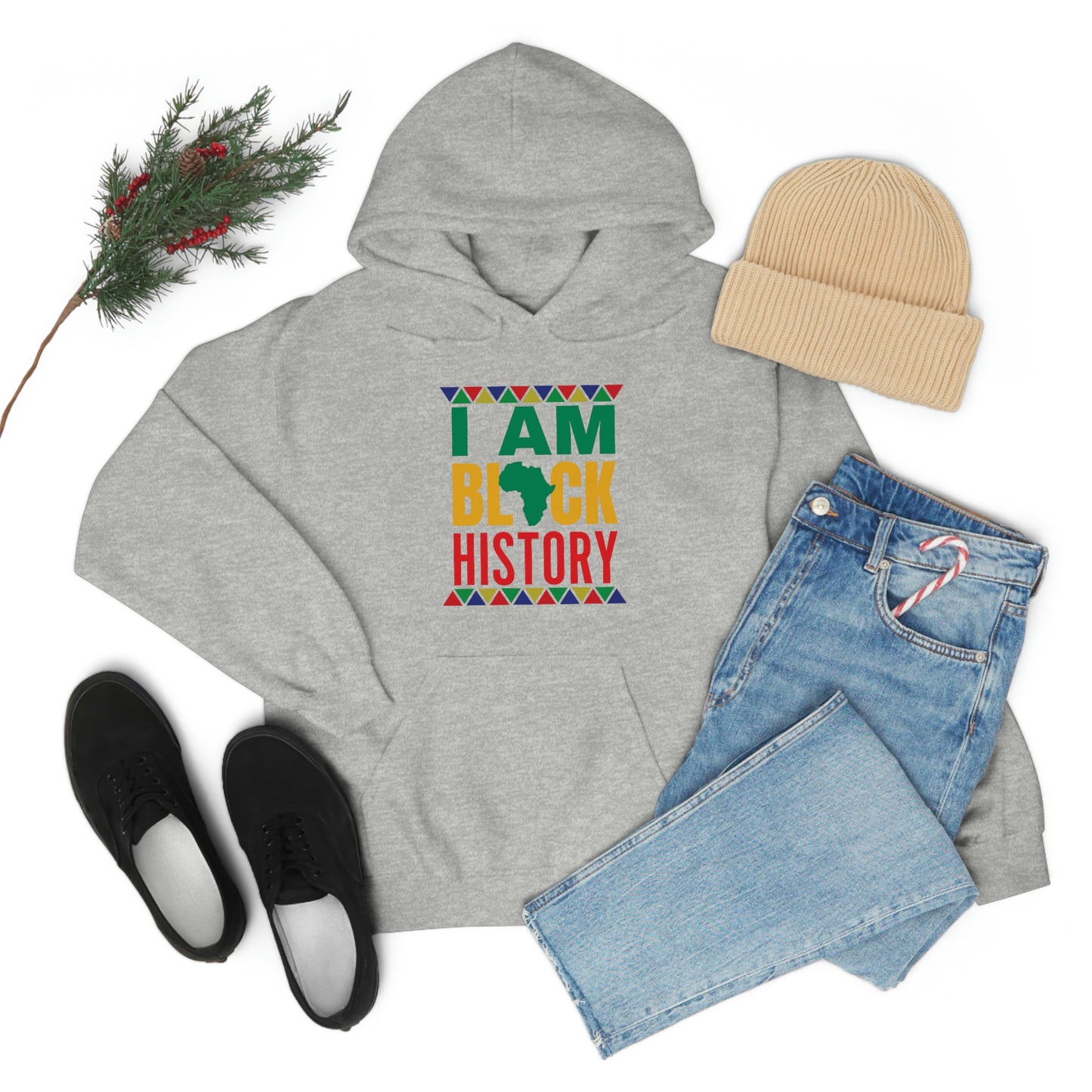 Black History - I AM Hoodie - CWSDezign