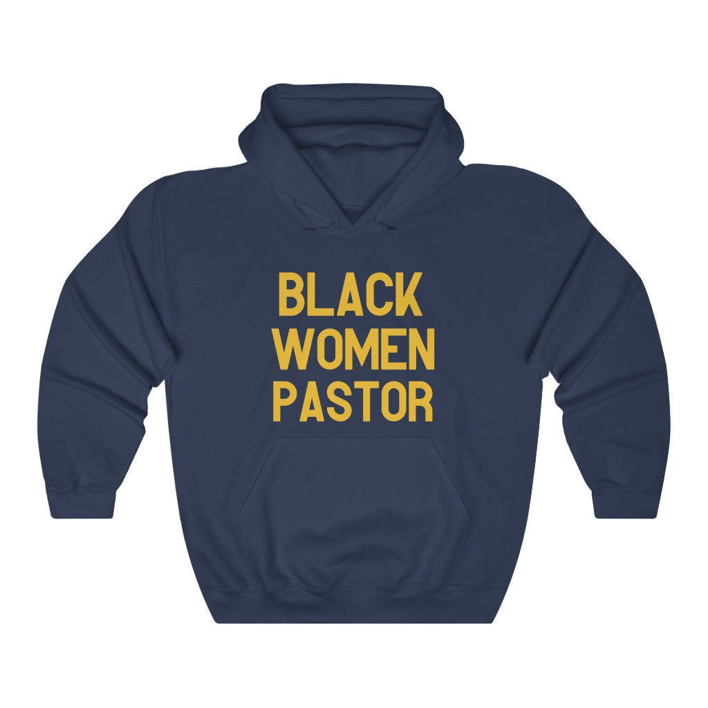 Black Women Pastor Hoodie Sweatshirt - CWSDezign
