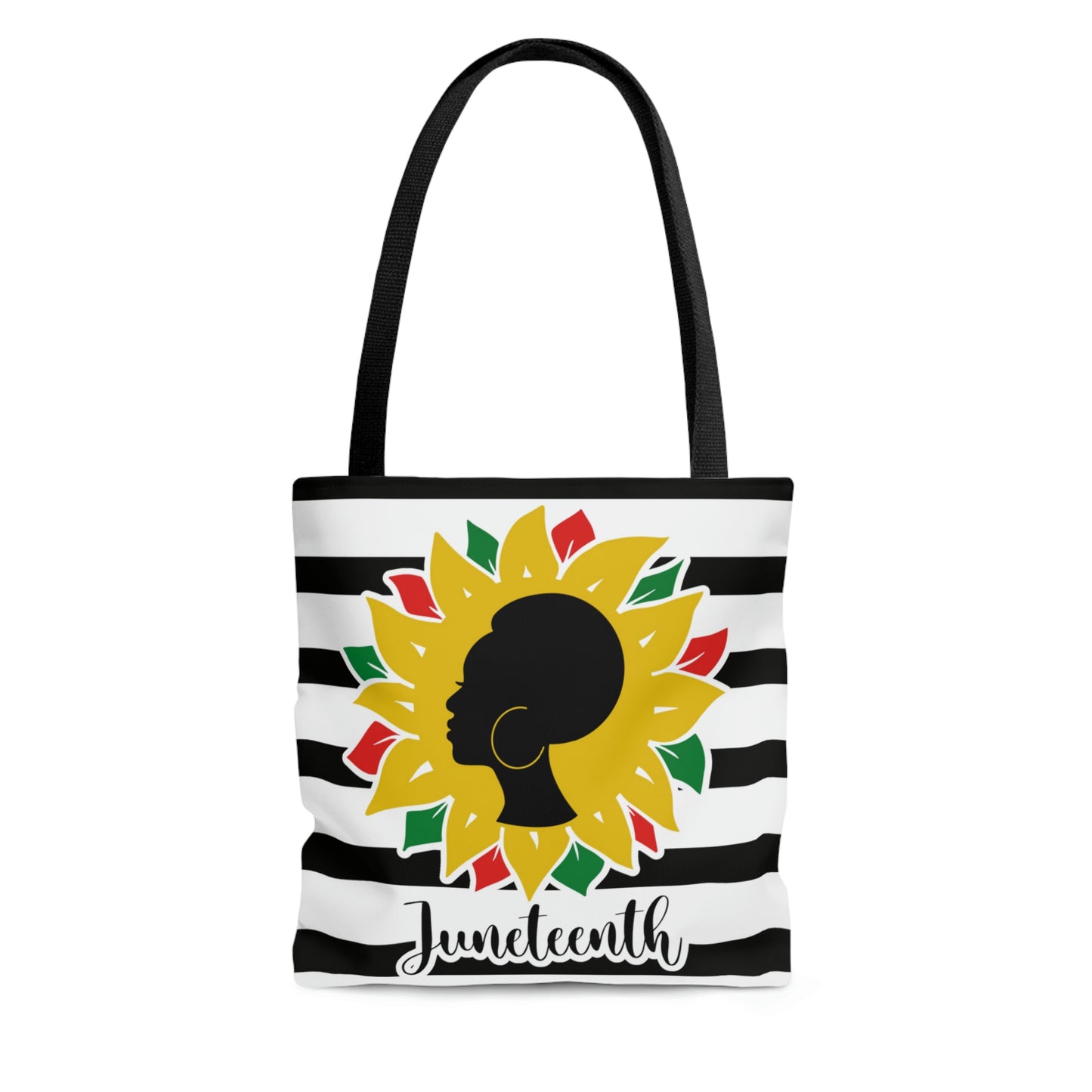 Juneteenth Afro Women Tote Bag