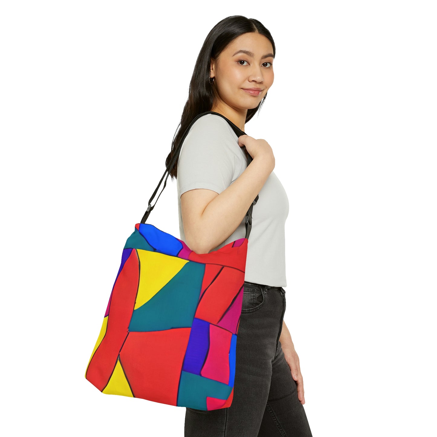 Bag of Colors Adjustable Tote Bag