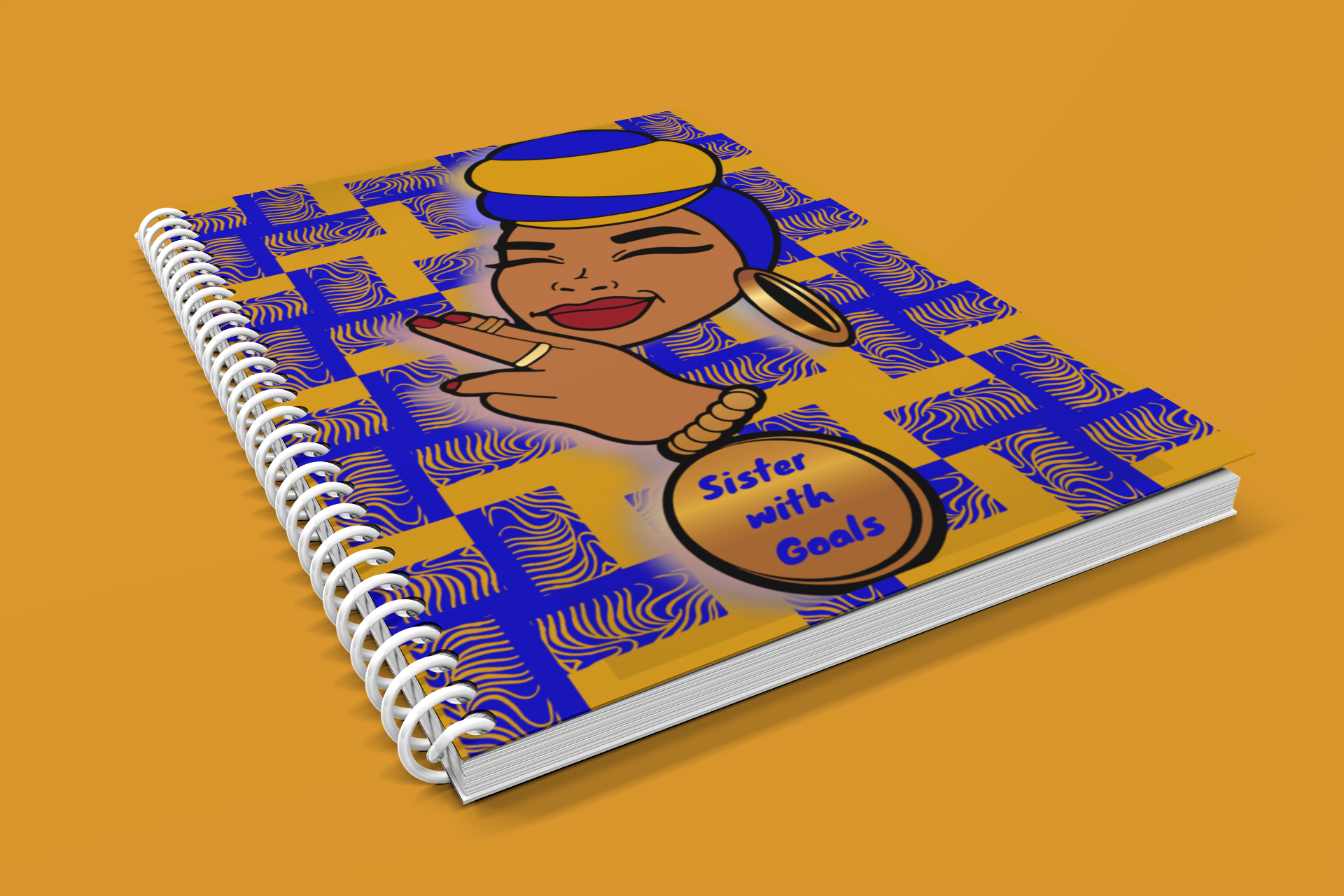 Sister with Goals Spiral Notebook - CWSDezign